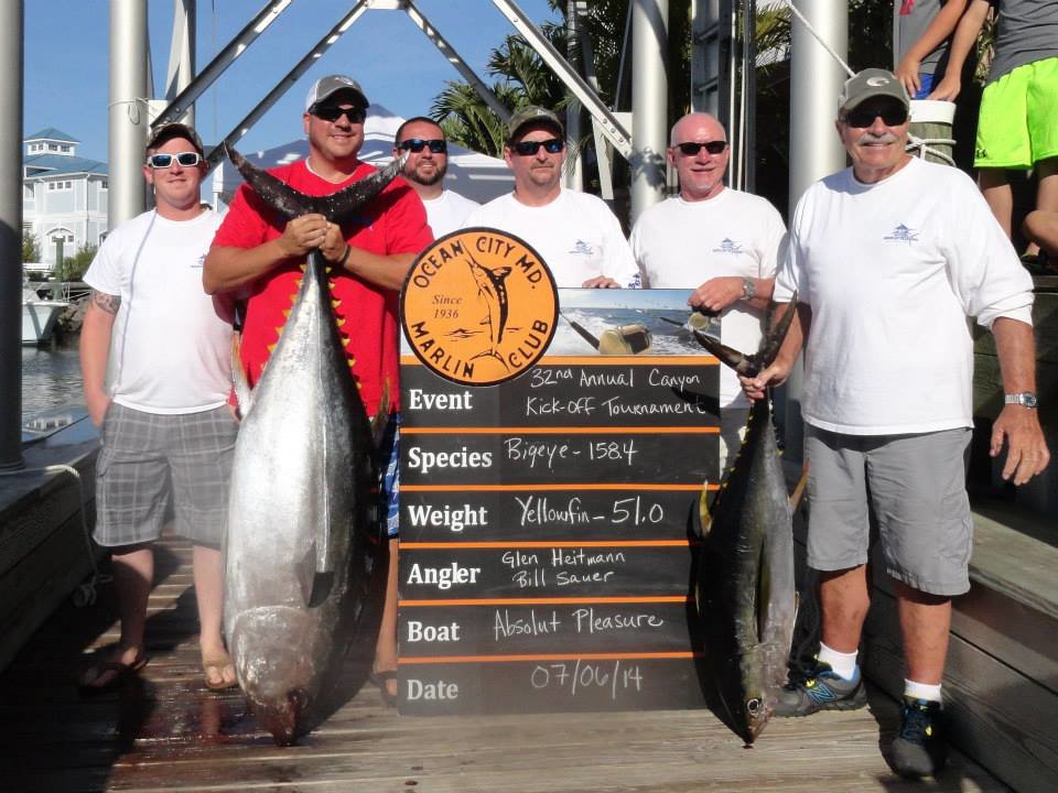 Ocean City MD Area Fishing Tournament Marlin Tournaments OCMD