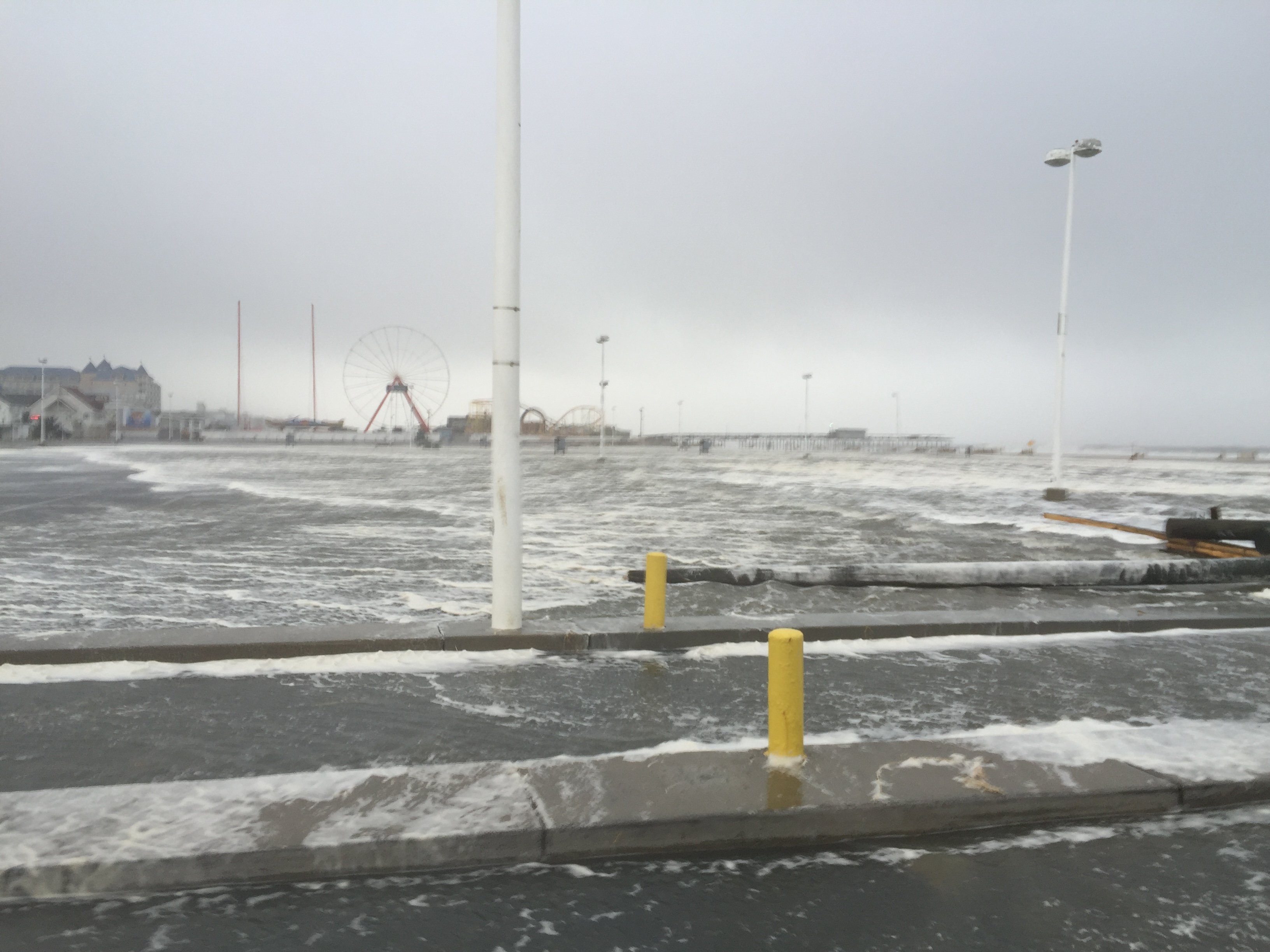 Fishing in Ocean City MD Daily Angle Winter Storm Jonas Pounds Ocean 
