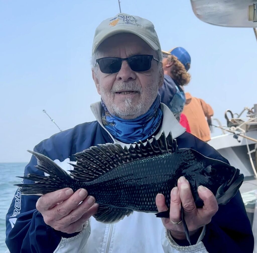 Keeper Rockfish Some Big Bluefish And Some Nice Sea Bass Ocean City