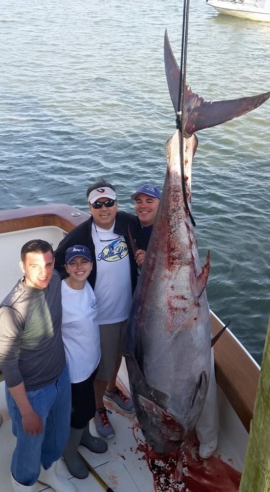 578LB Virginia State Record Bluefin Tuna