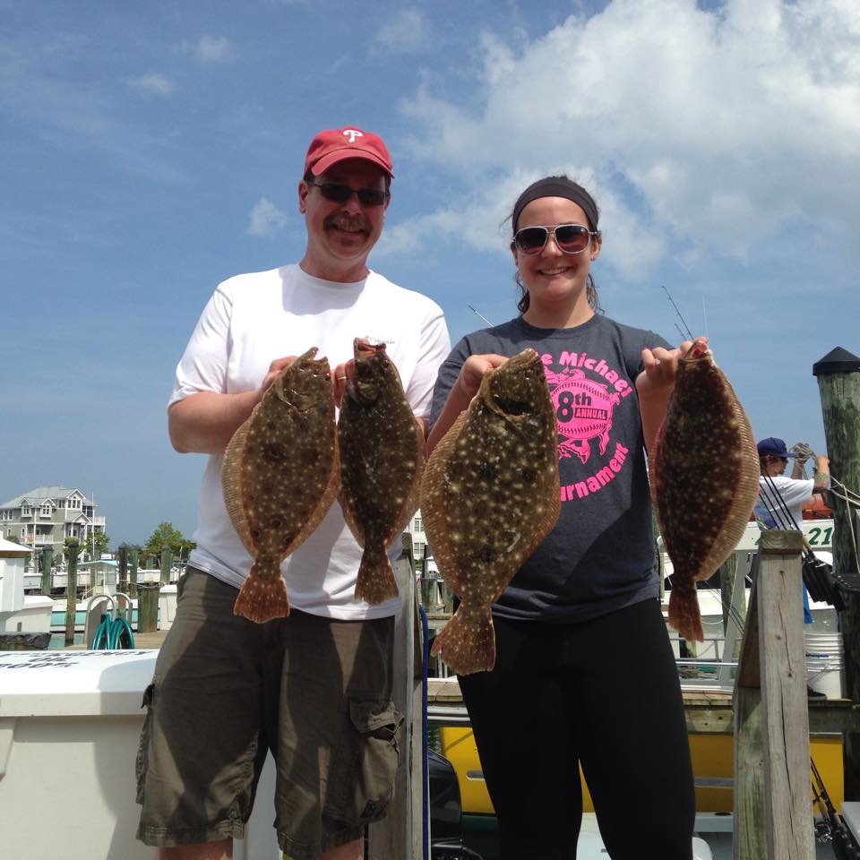 Flounderin with OC Guide Service