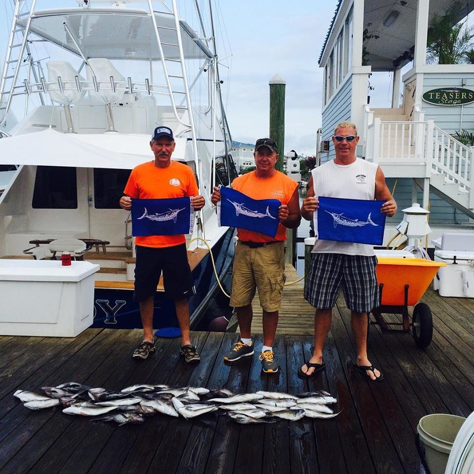 White Marlin and Sea Bass….On the Same Trip!