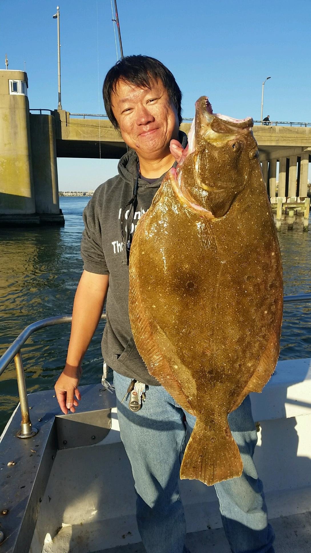 Limits of Sea Bass and a BIG Flounder!