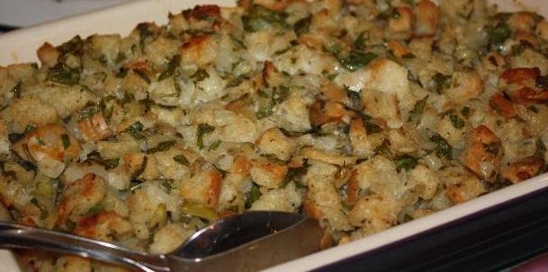 “Fist Fight” Oyster Stuffing