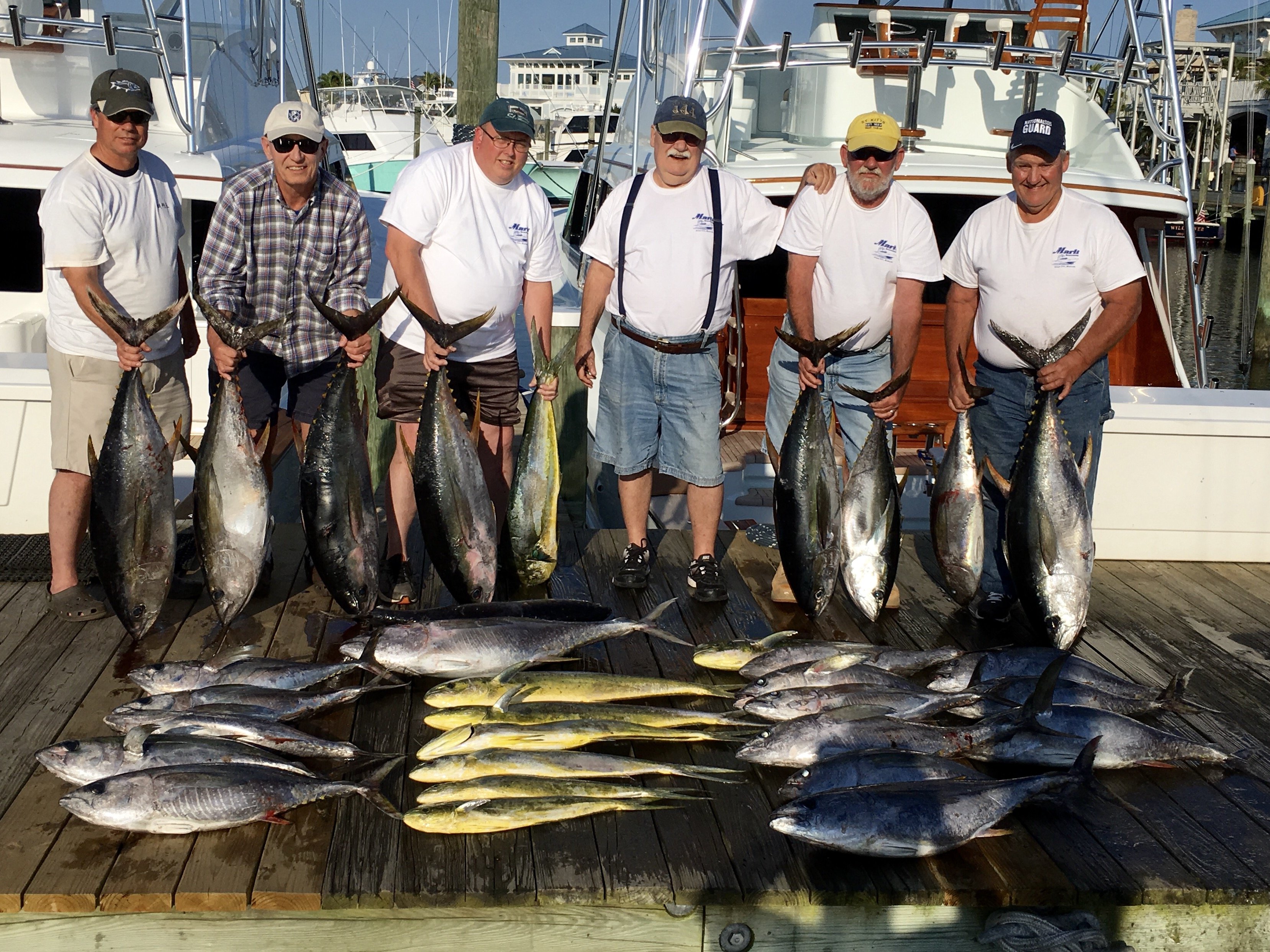 Keeper Rockfish in the Bay and Tuna in the Canyon