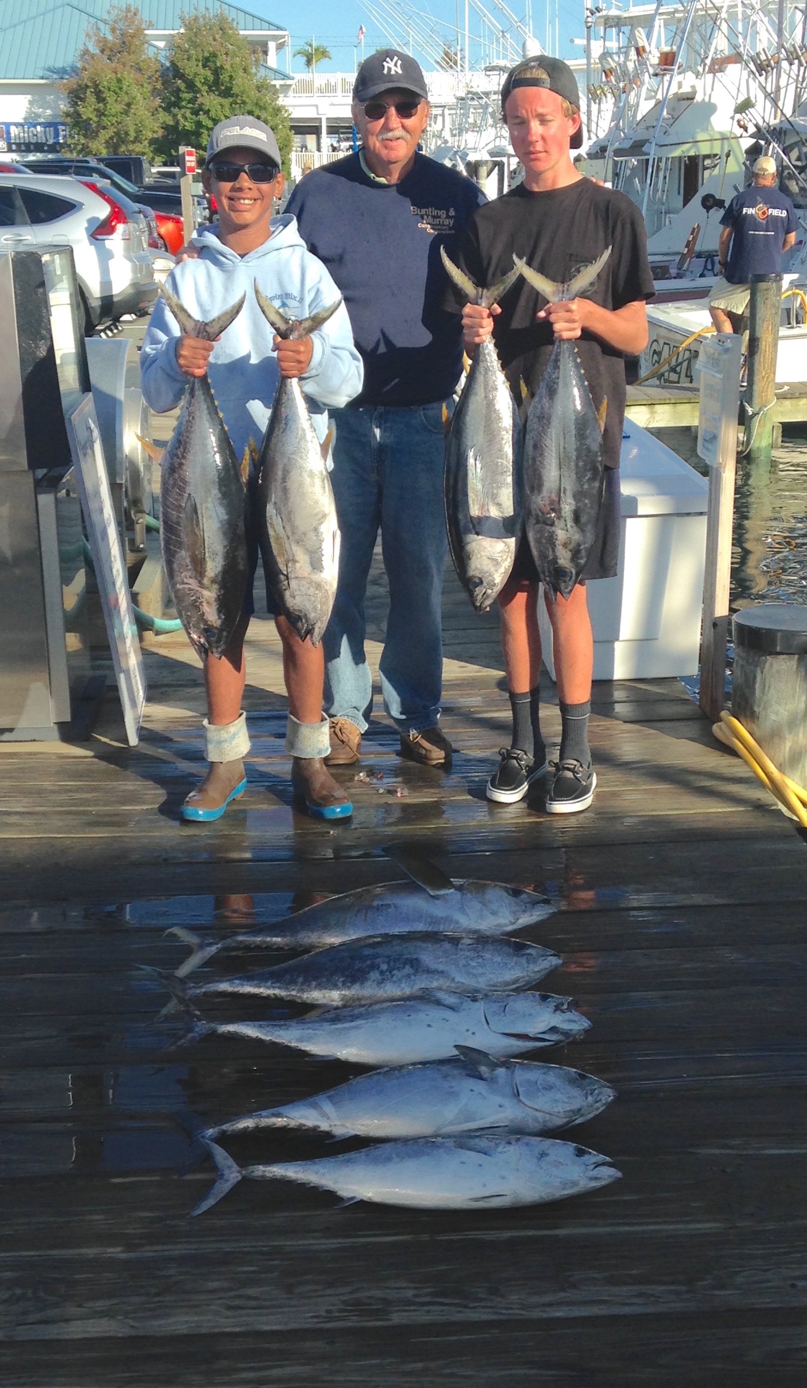 Tuna, Rockfish, Rays and Big Mouth Bass