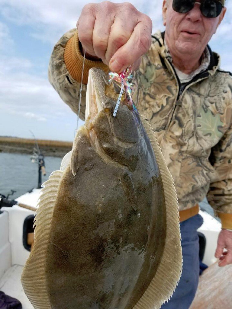 Virginia's First Flounder Ocean City MD Fishing