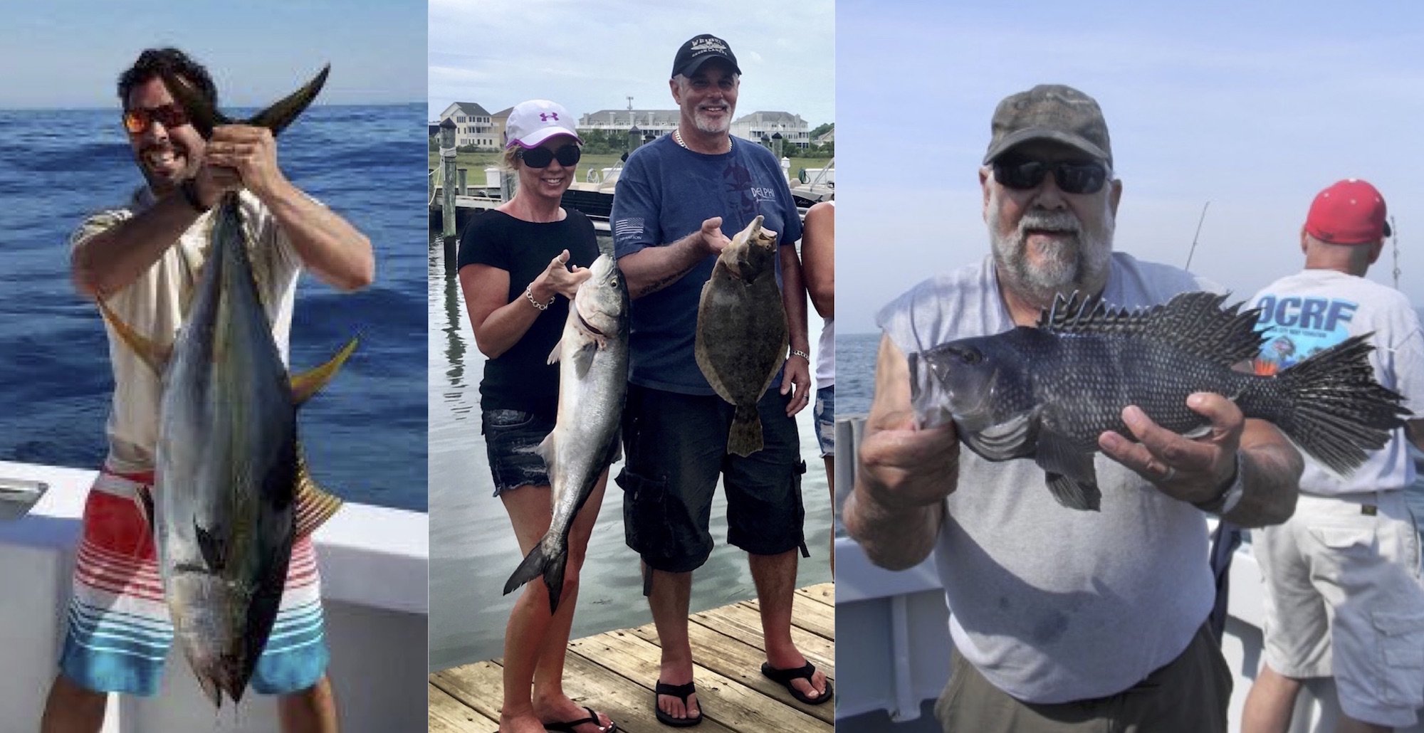 Tuna, Flounder, Bluefish and Bass