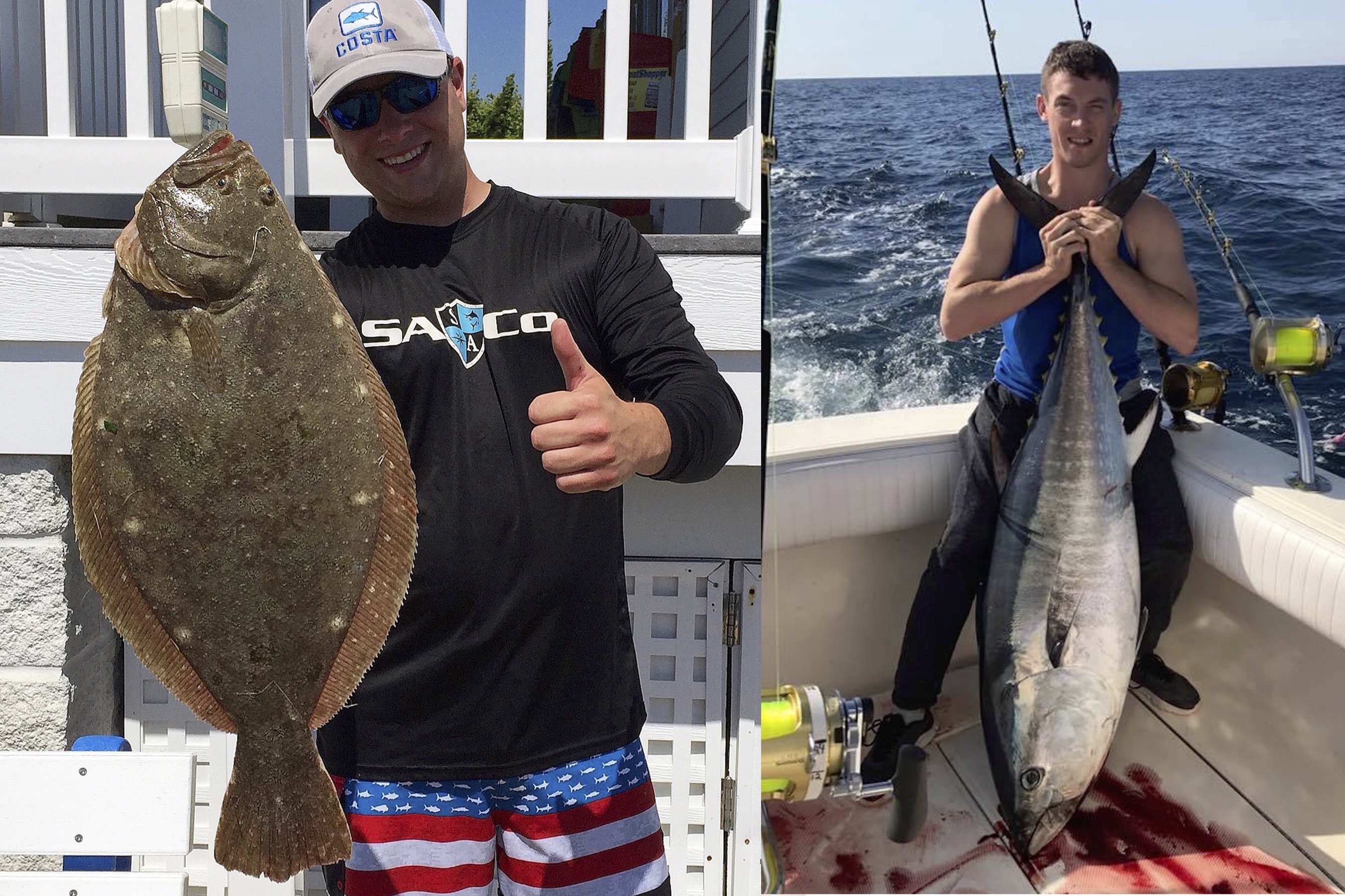 Doormat Flounder and BIG Bluefin Tuna