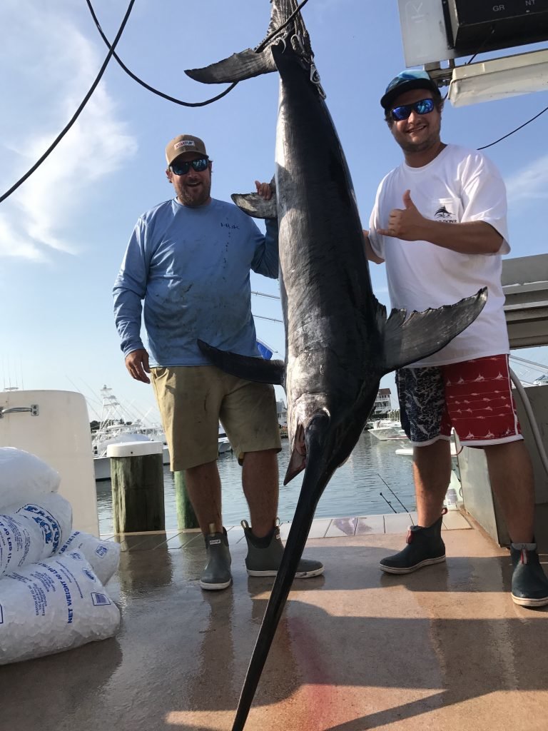 200 Pound Daytime Swordfish Ocean City MD Fishing