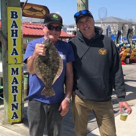 First Bay Flounder of the Season