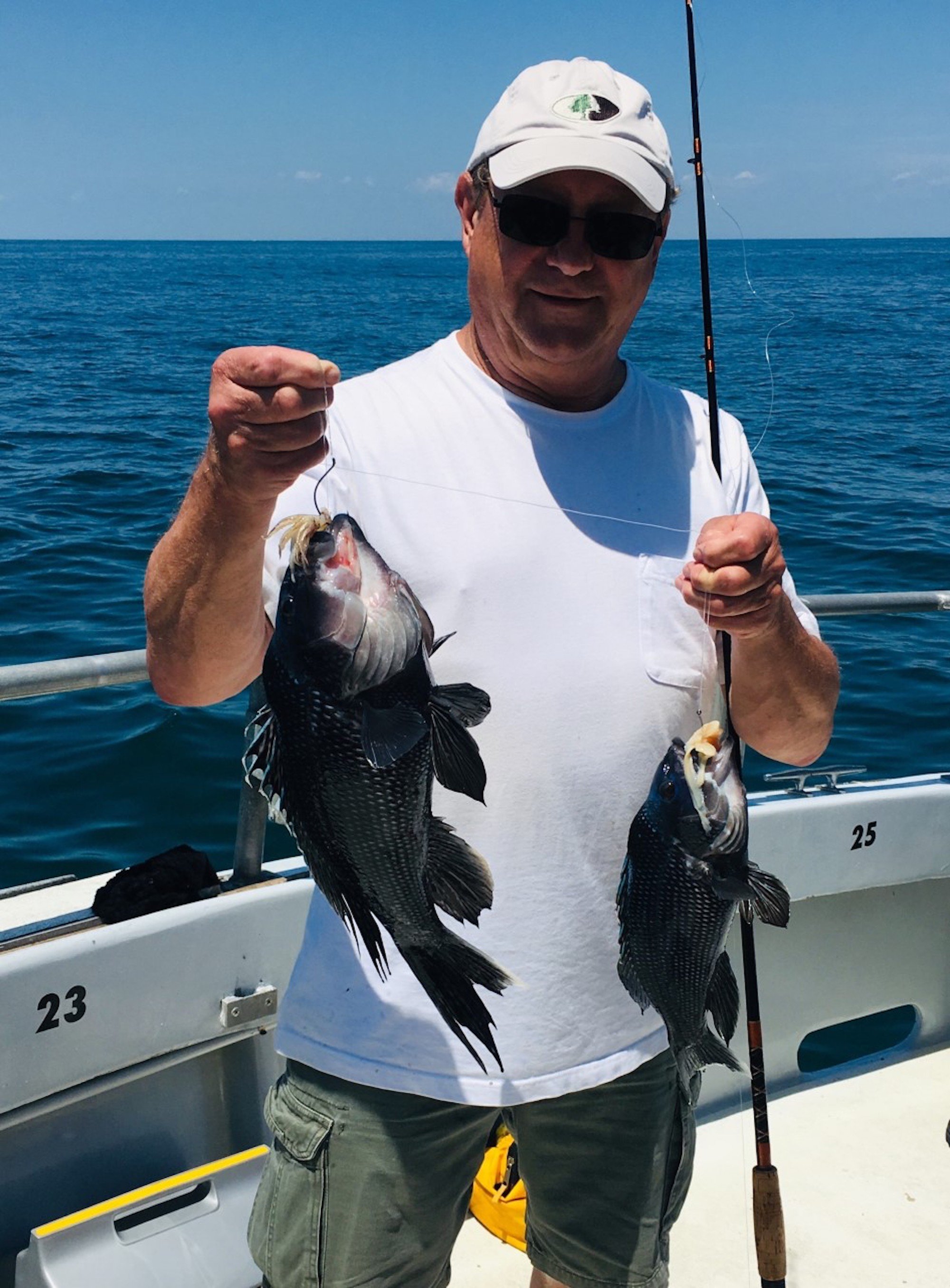 Nice Day on the Rip - Ocean City MD Fishing