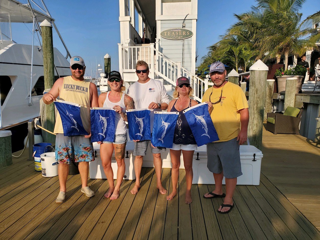 White Marlin and Flounder