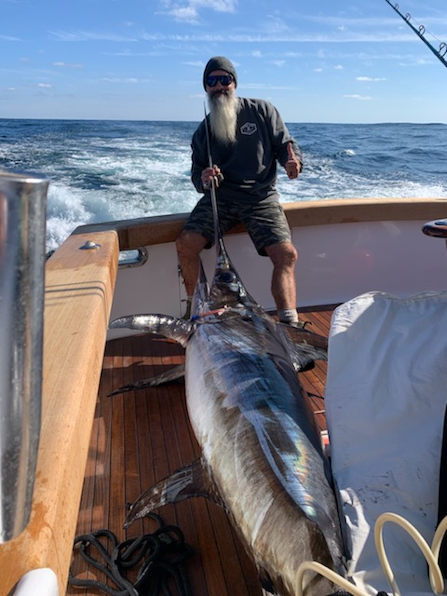 Big Sword, Tuna, Sea Bass, Porgy and Specks