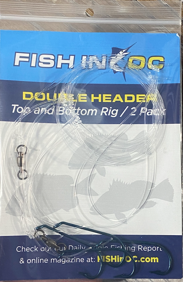 Double Header - Top and Bottom Rig (2 Pack) - Fishing Reports