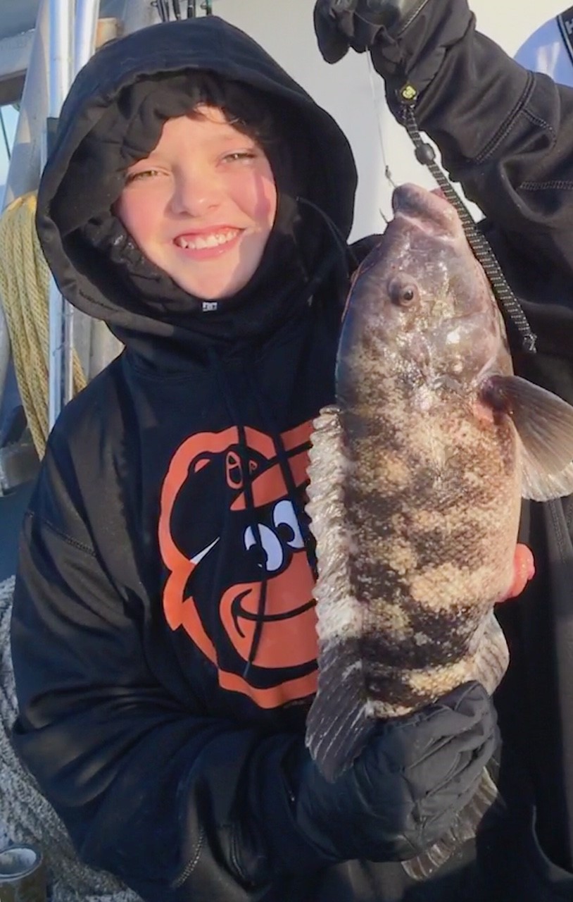 First Keeper Tautog of 2020