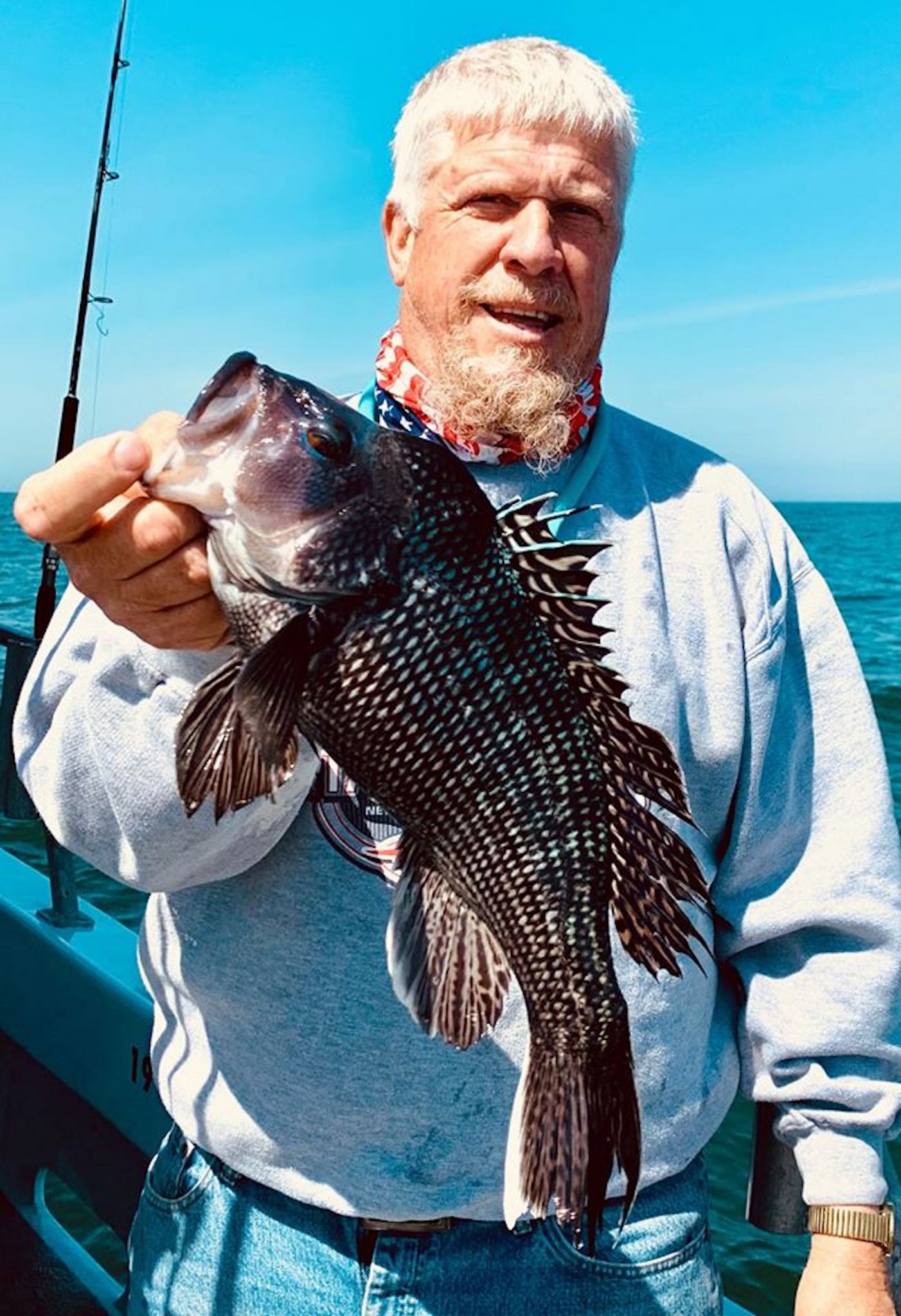 Flounder, Rockfish and Limits of Big Sea Bass Ocean City MD Fishing