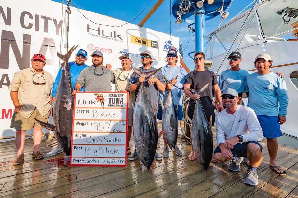 33rd Annual Ocean City Tuna Tournament Results