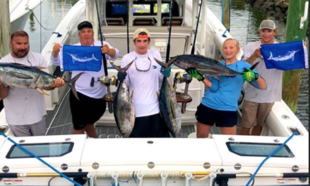 White Marlin, Yellowfin Tuna and Black Sea Bass