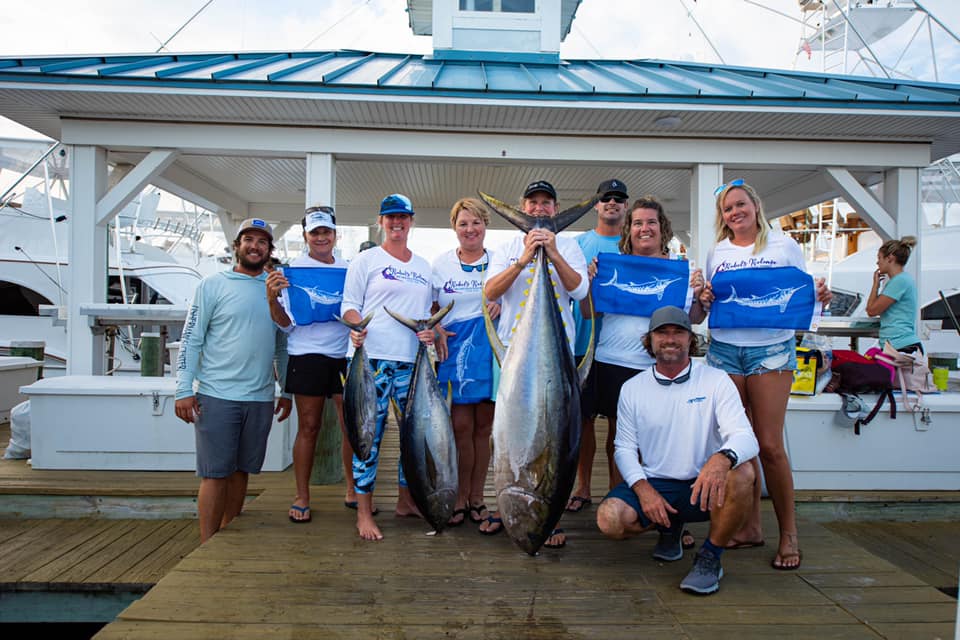 Big 149 Pound Yellowfin Tuna