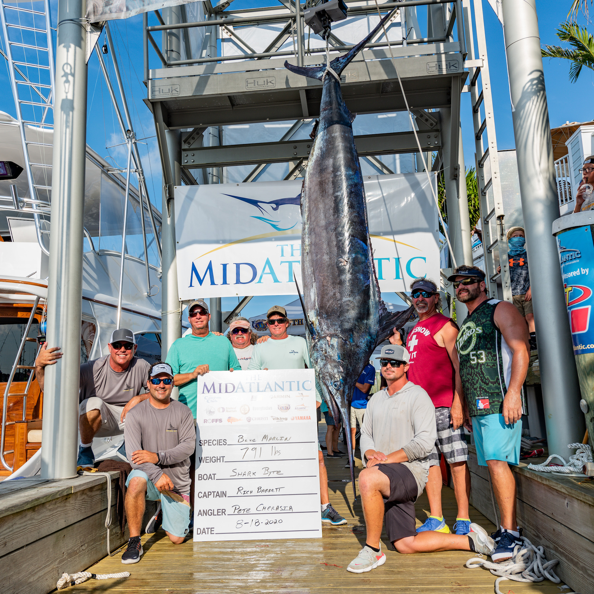 791 Pound Blue Marlin Disqualified on Day 2 of the MidAtlantic