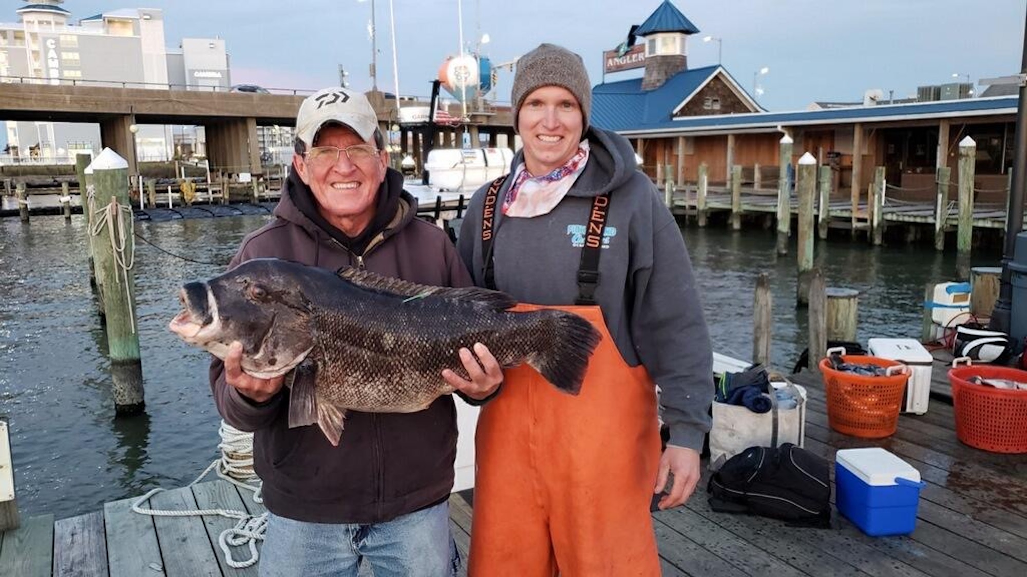 Largest Tautog Out of Ocean City, MD This Year