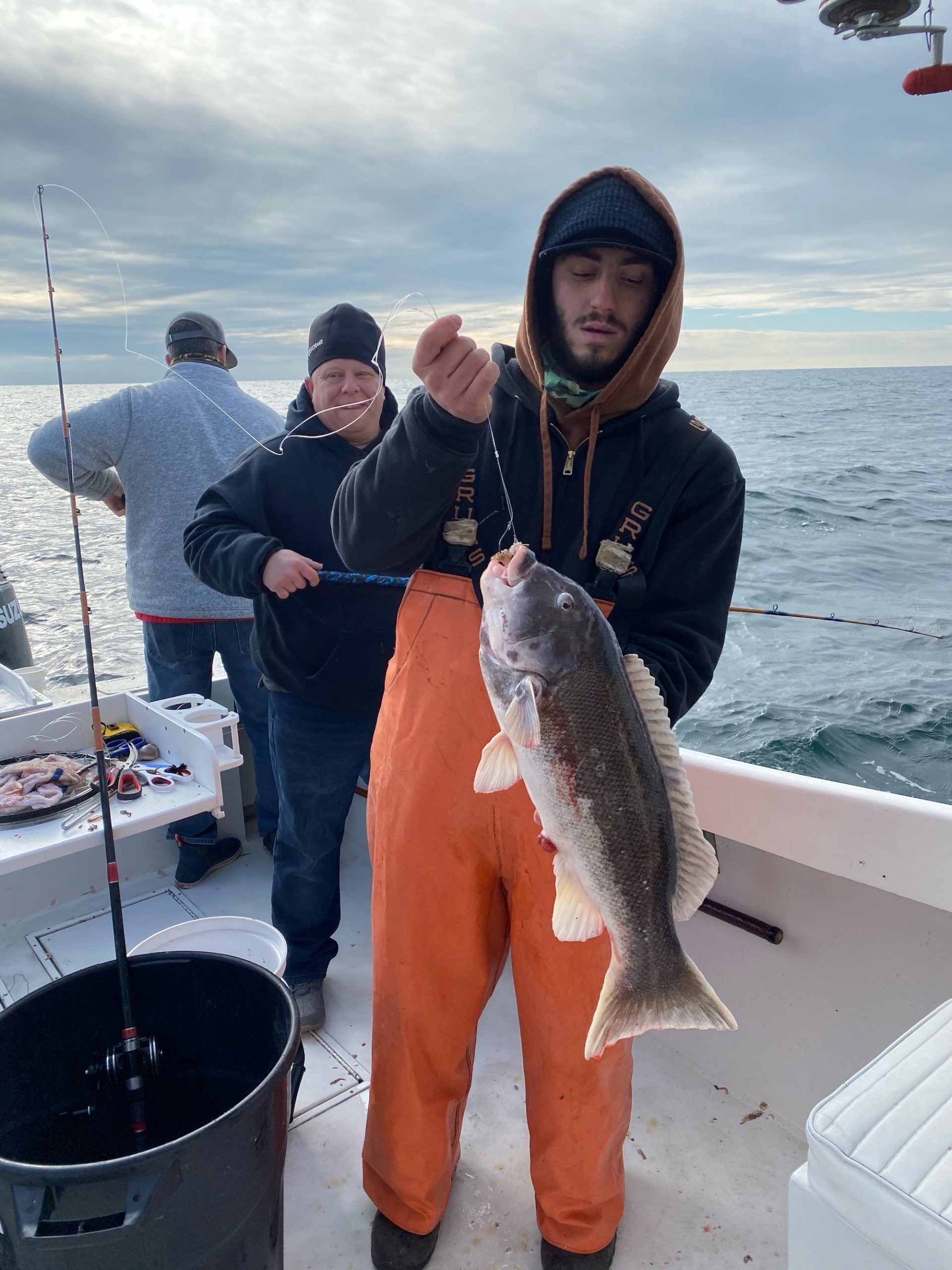 Some Big Tautog Today - Ocean City MD Fishing