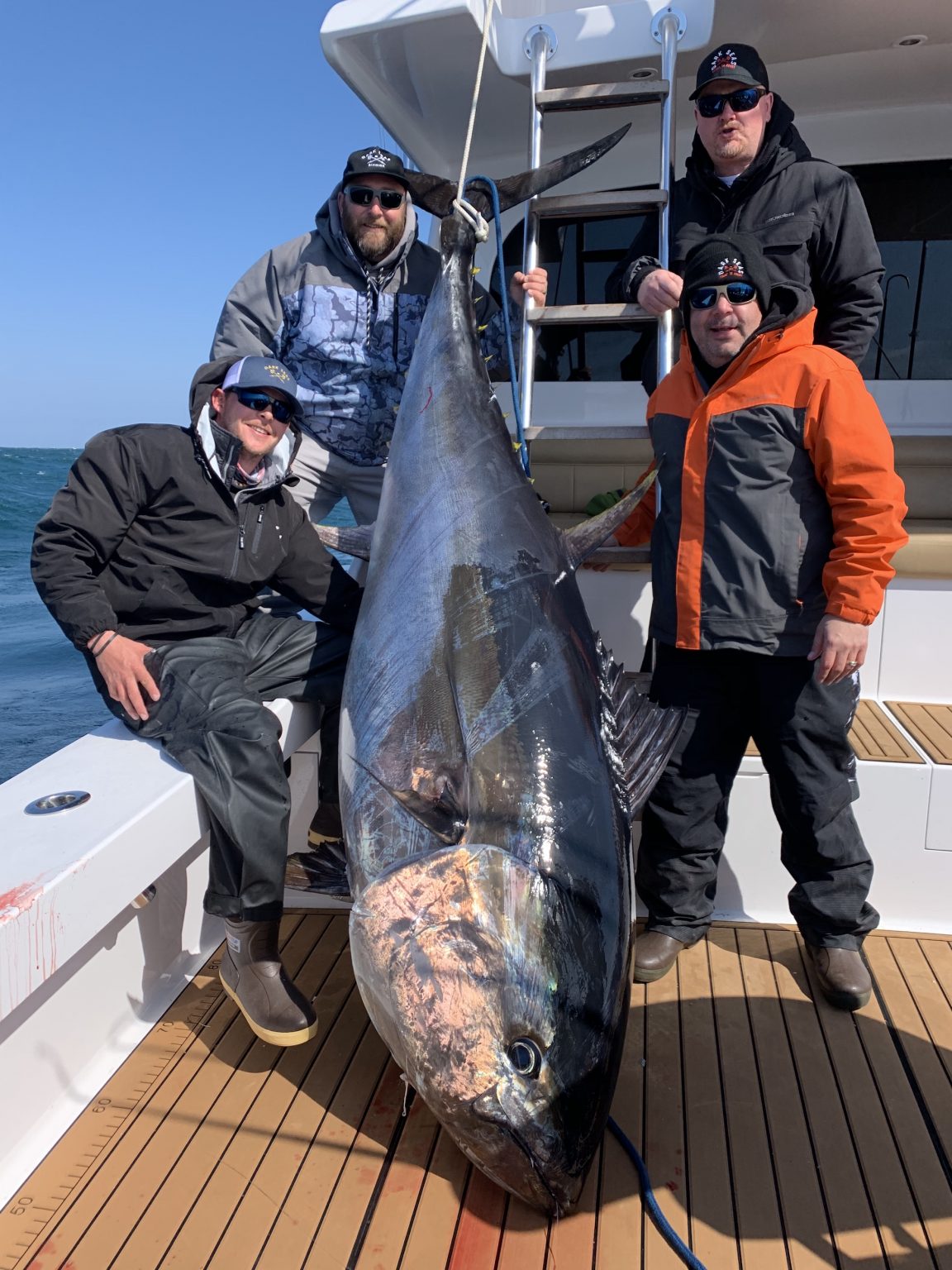 Big 105" North Carolina Bluefin Tuna Ocean City MD Fishing