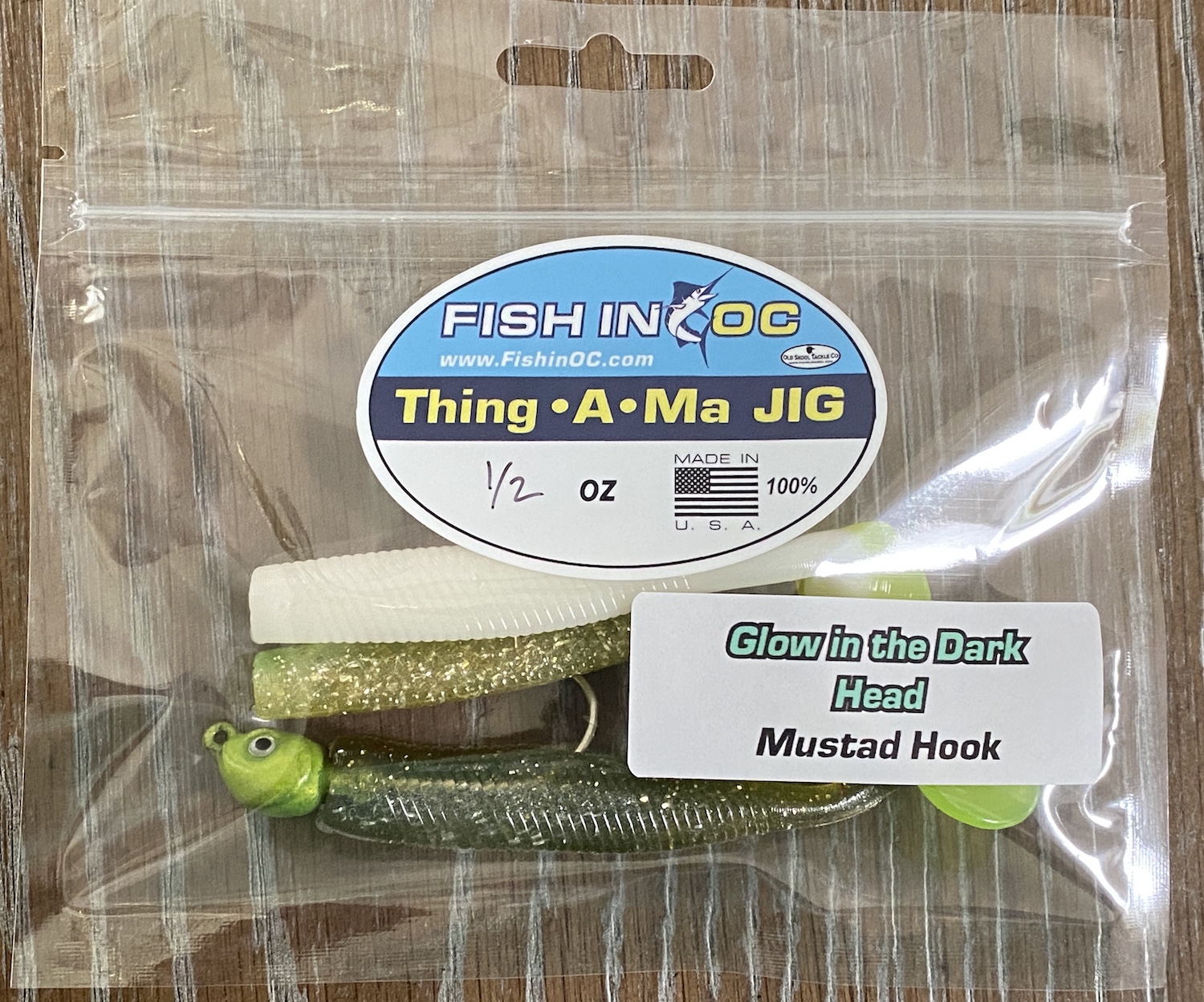 Fish in OC Thing•A•Ma JIG - Glow - Fishing Reports & News Ocean