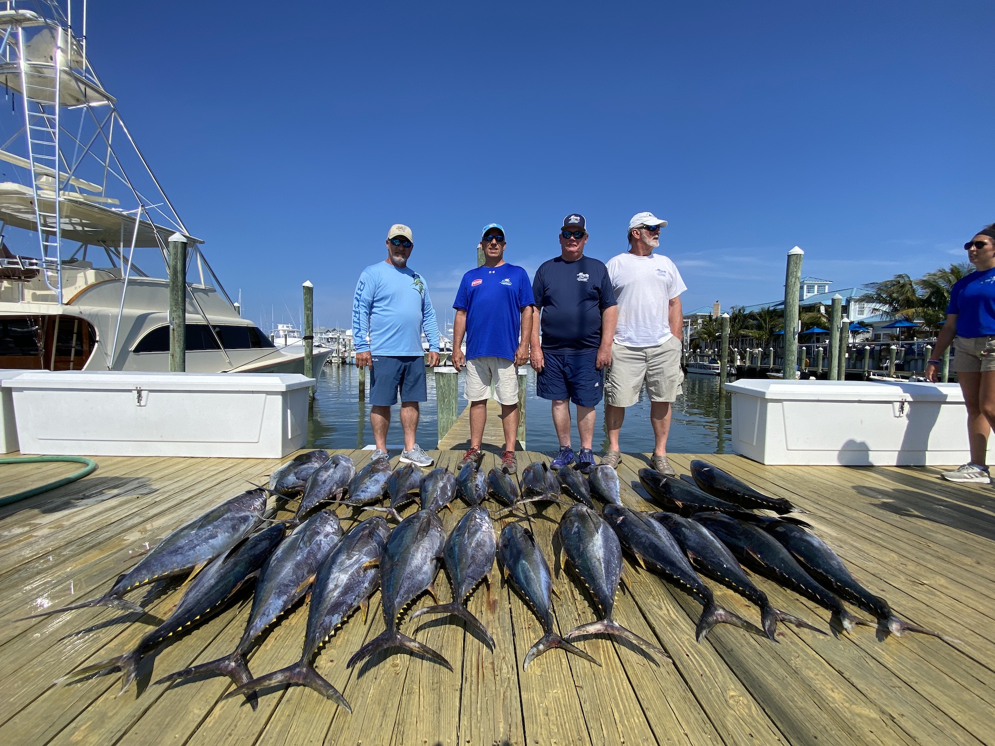 Limits of Yellowfin Tuna and Home Early - Ocean City MD Fishing