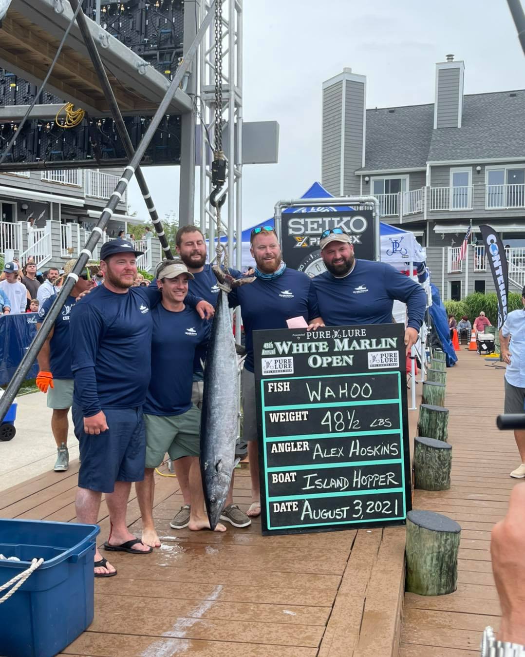 Leaderboard Changes for Day 2 at the 2021 White Marlin Open