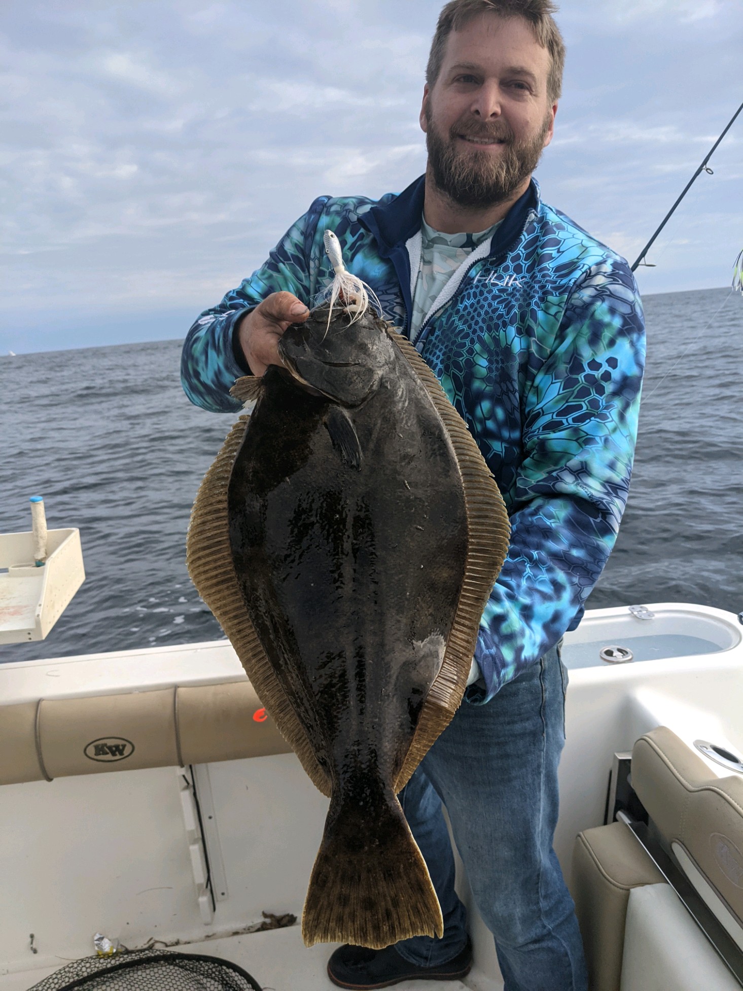 Nine Pound Flounder.Isn't Even His Biggest - Ocean City MD Fishing