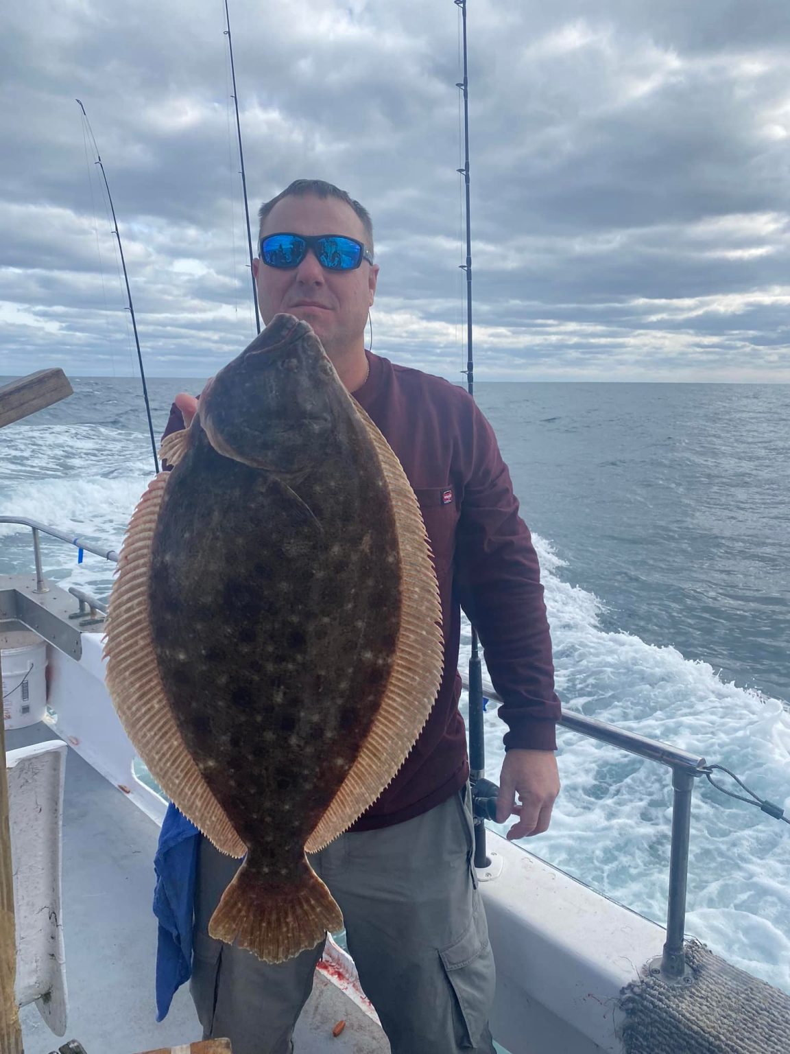 Flounder, Sea Bass, Rockfish, Reds and A 58 Pound Black Drum Ocean City MD Fishing