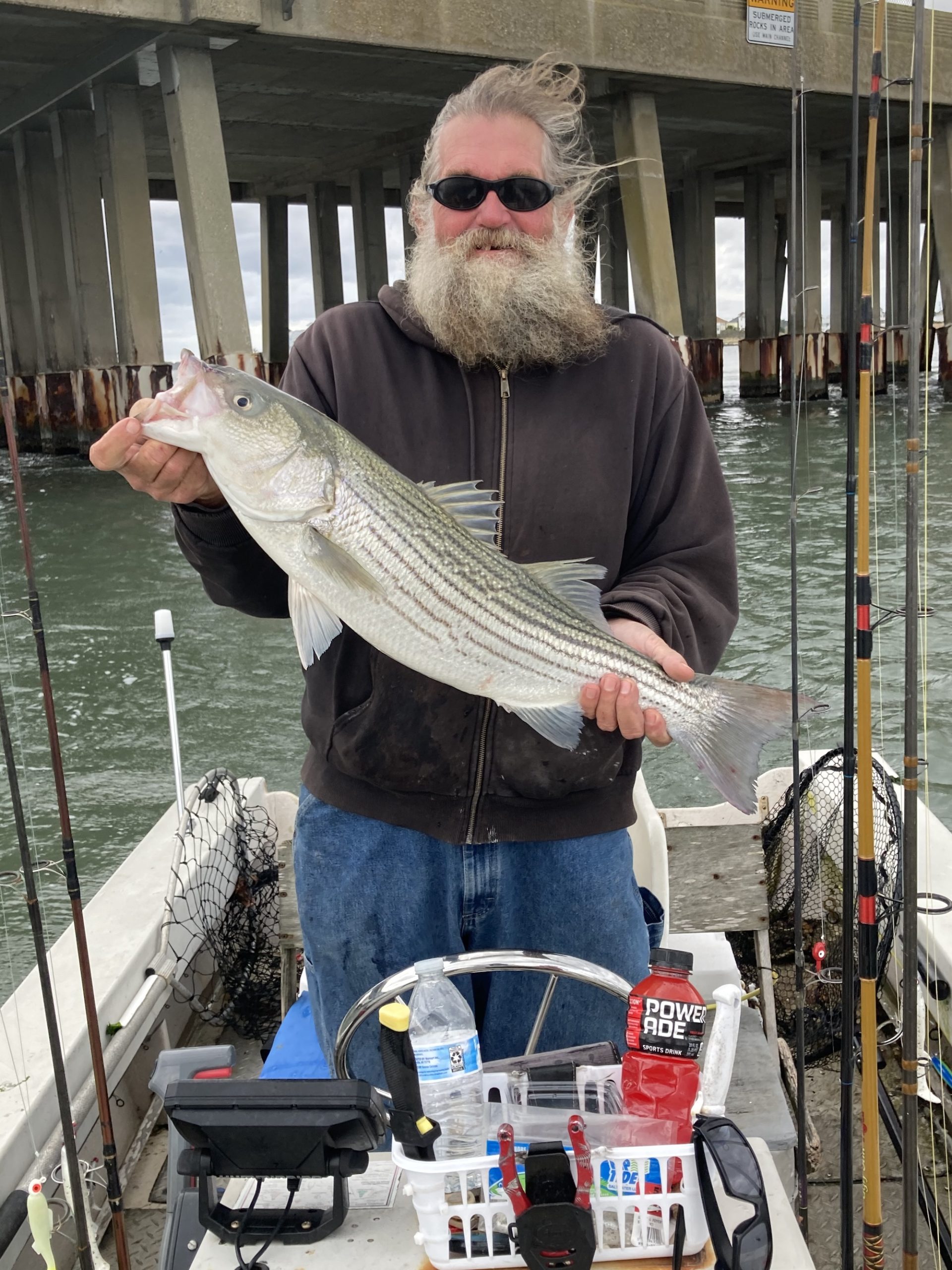 Rockfish Were Hitting Good - Ocean City MD Fishing