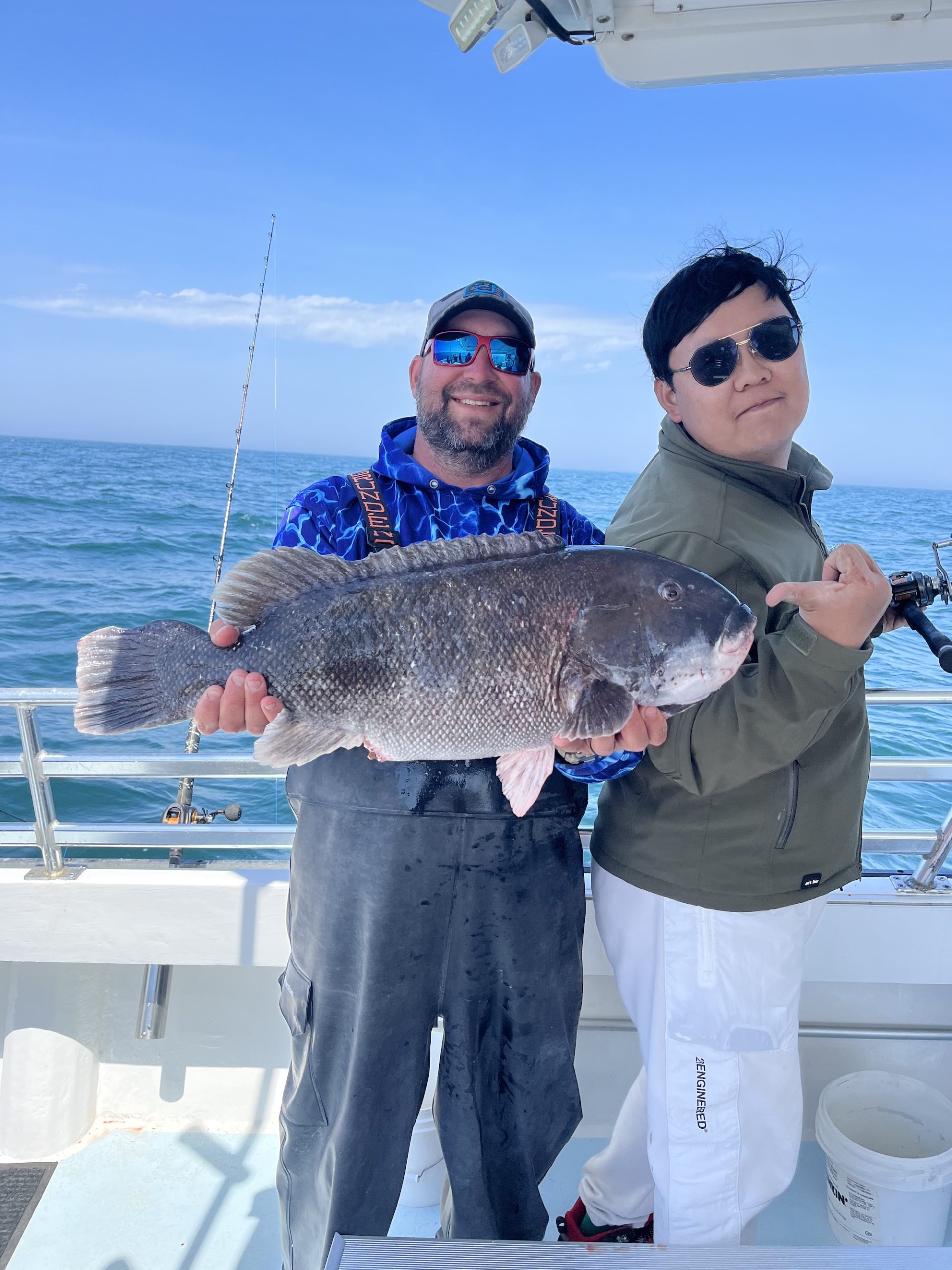 Big Rockfish, Double Digit Tautog and Limits of Flounder - Ocean