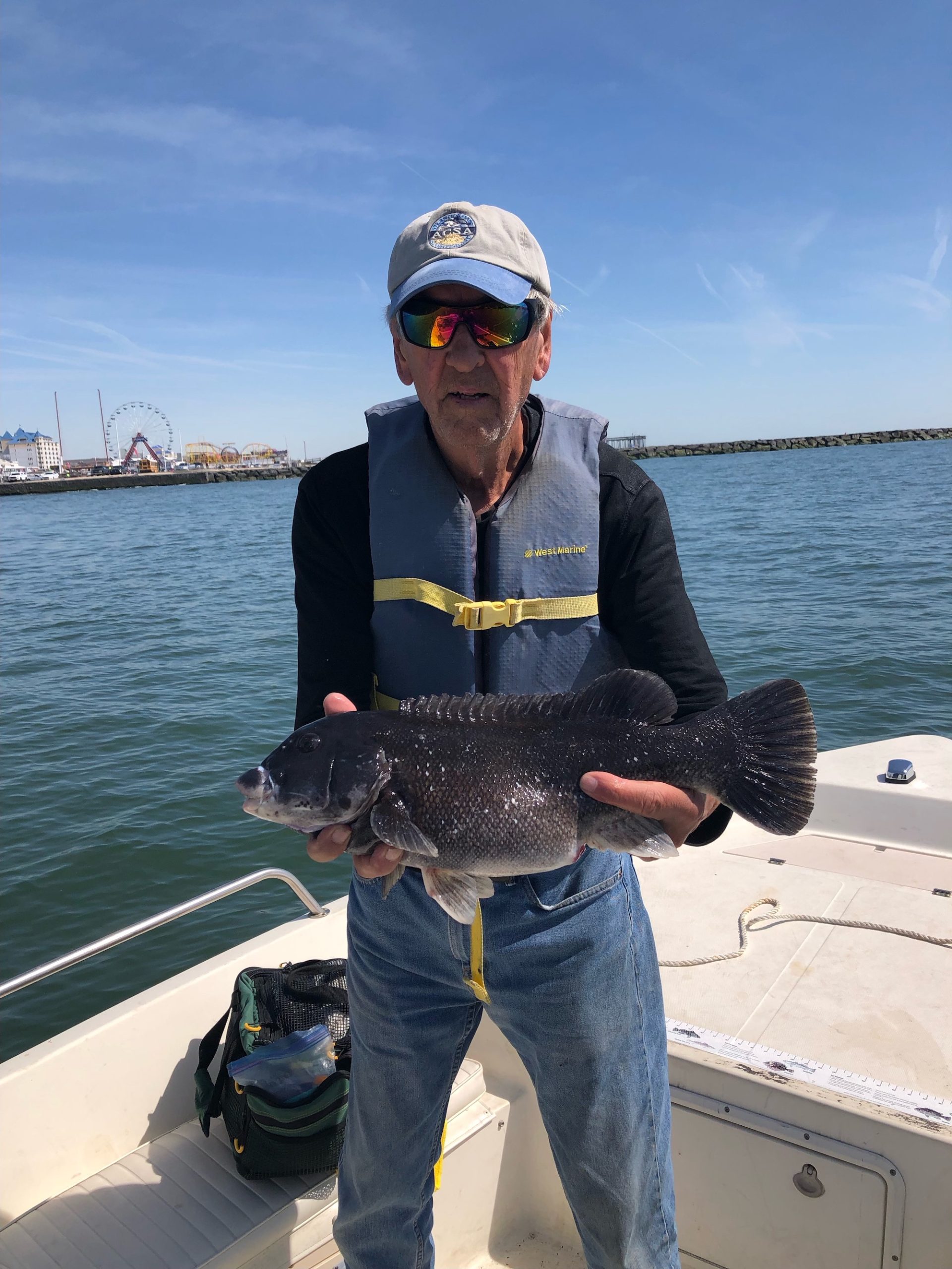 Some Good Tog and Flounder Fishing.and A Big Ole Cod? - Ocean City MD  Fishing