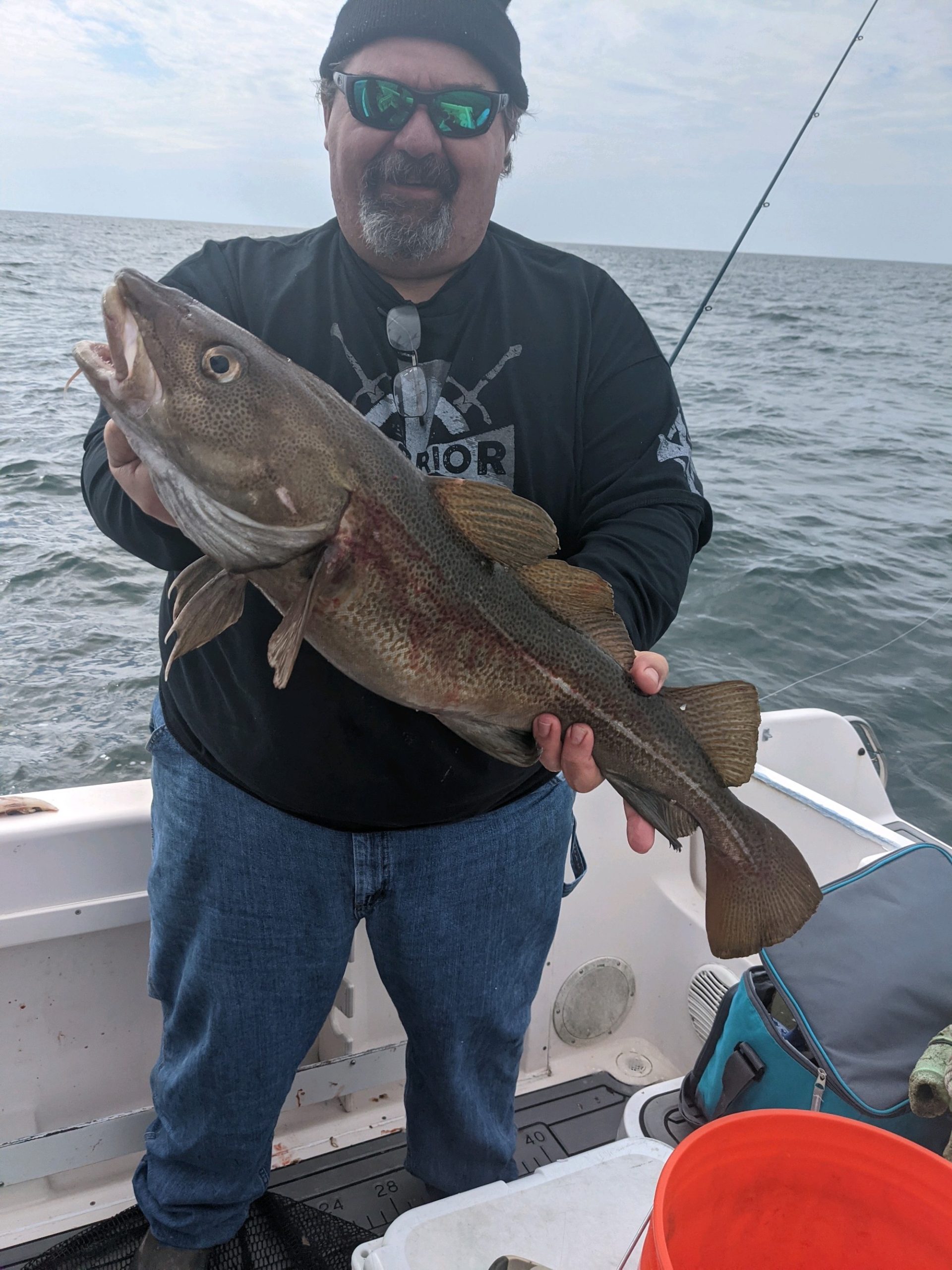 Some Good Tog and Flounder Fishing.and A Big Ole Cod? - Ocean City MD  Fishing