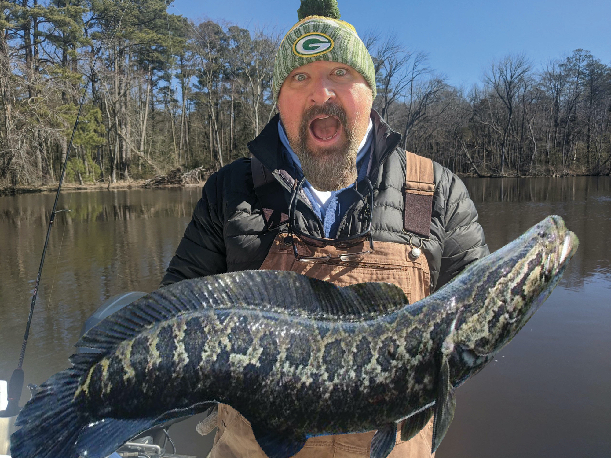 Potential New World Record Northern Snakehead Caught