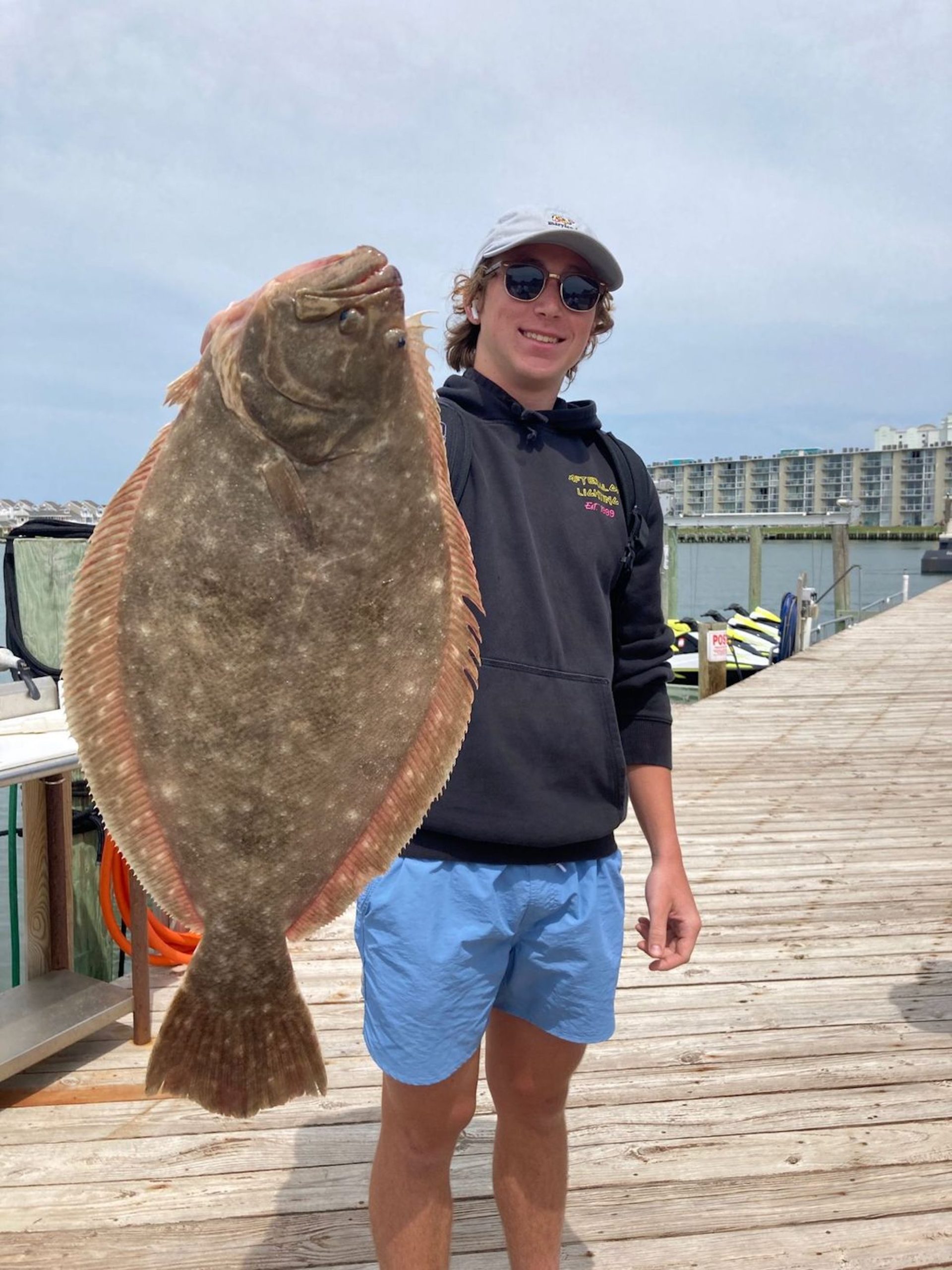 Back Bay Jumbo Flounder - Ocean City MD Fishing