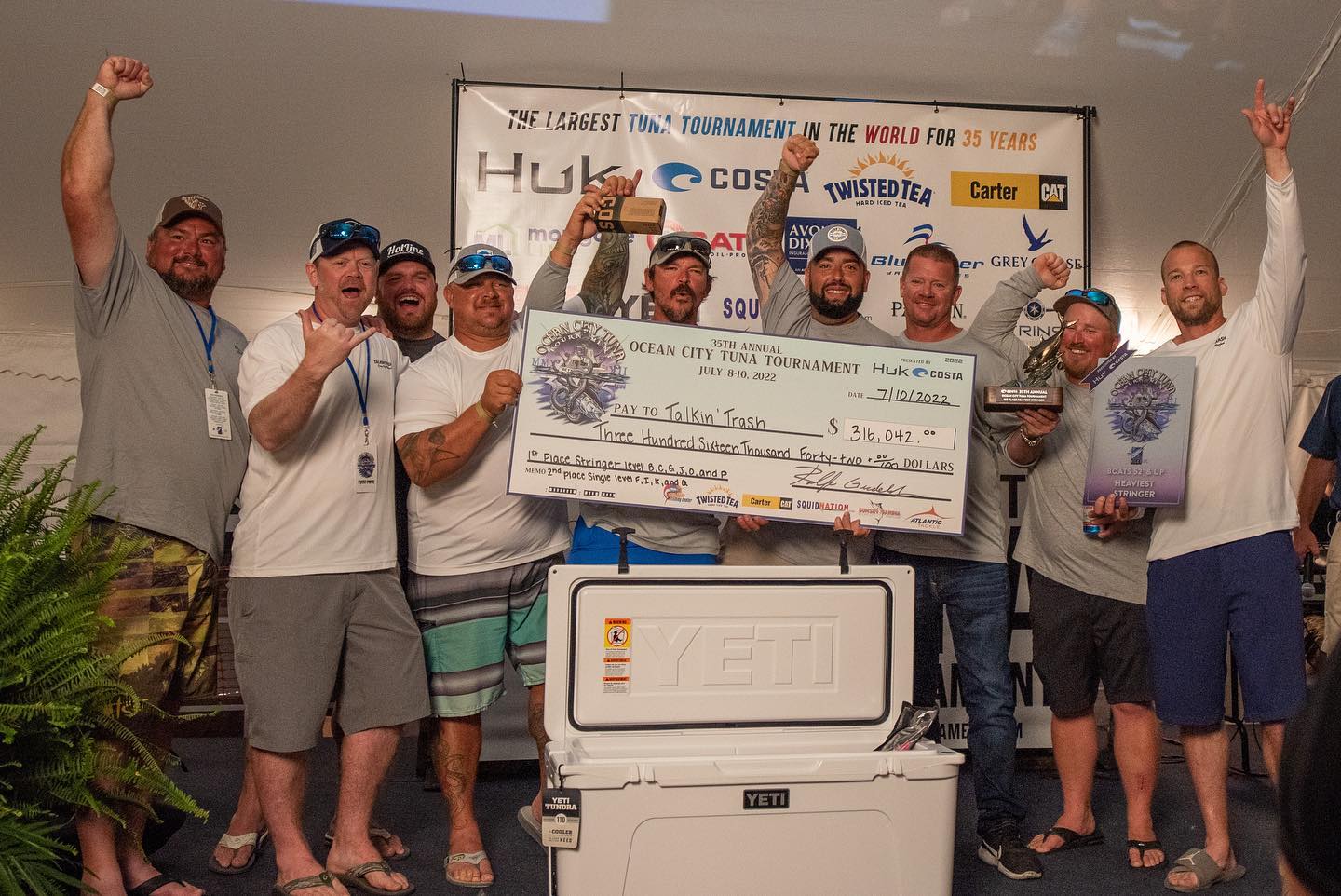 Talkin’ Trash Takes Top Prize of Over $316,000 in 2022 Ocean City Tuna Tournament