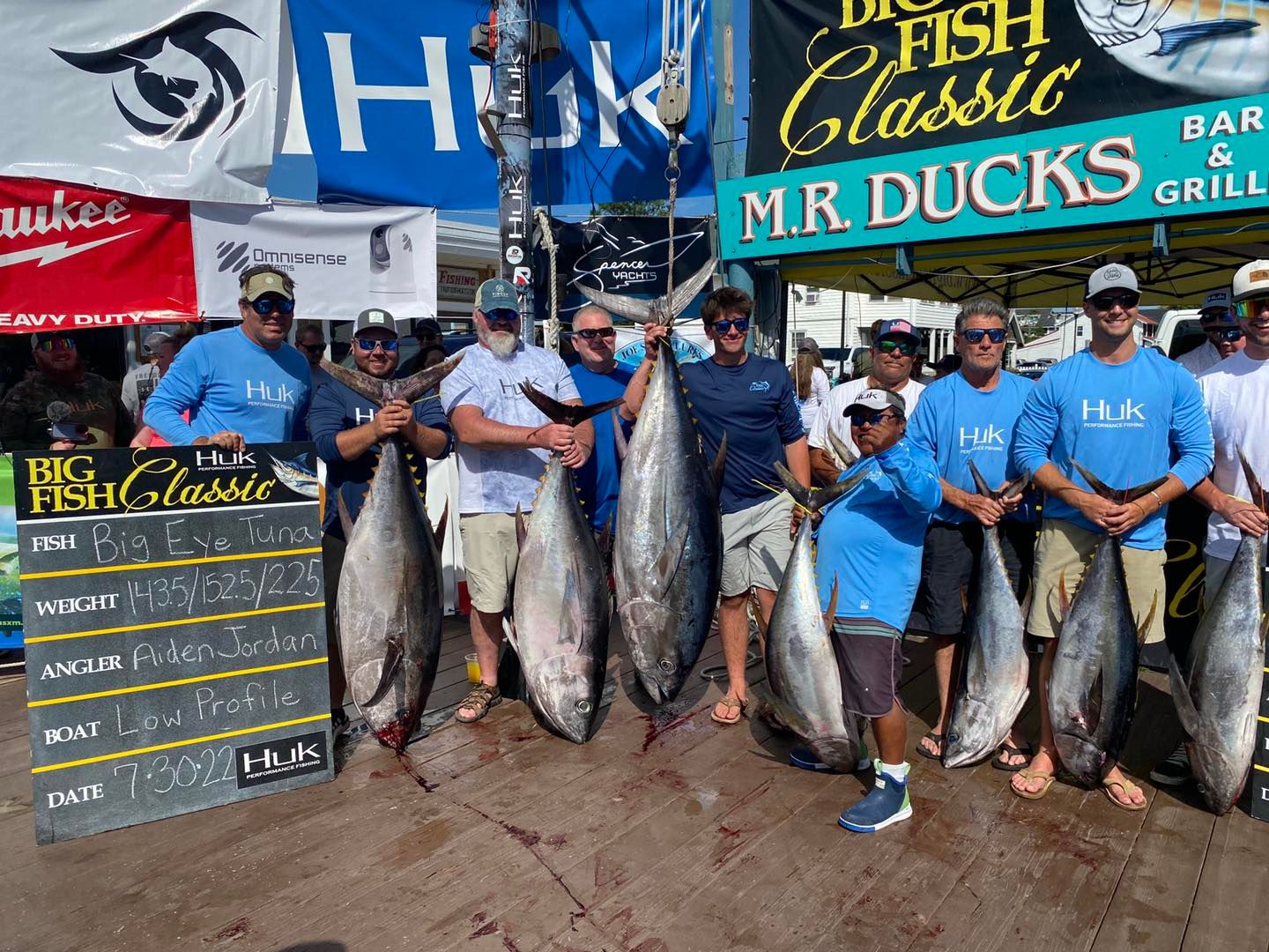 Michael Jordan and Low Profile Hit the Leaderboard on Day 2 of the HUK Big Fish Classic