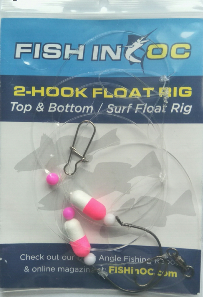 2-Hook Float Rig Pink / White