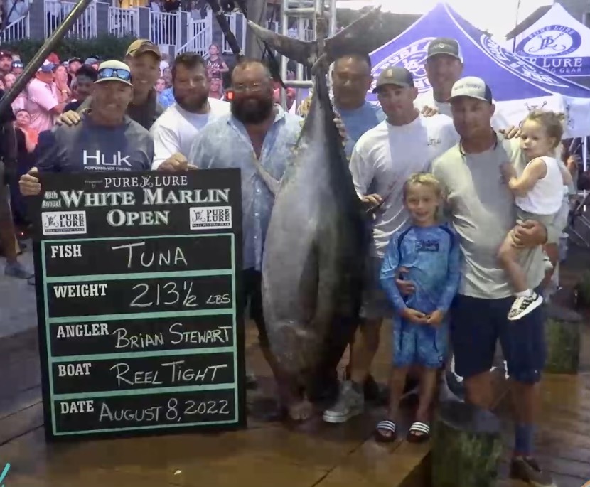 $1.3 Million Bigeye On Day 1 of the 2022 White Marlin Open