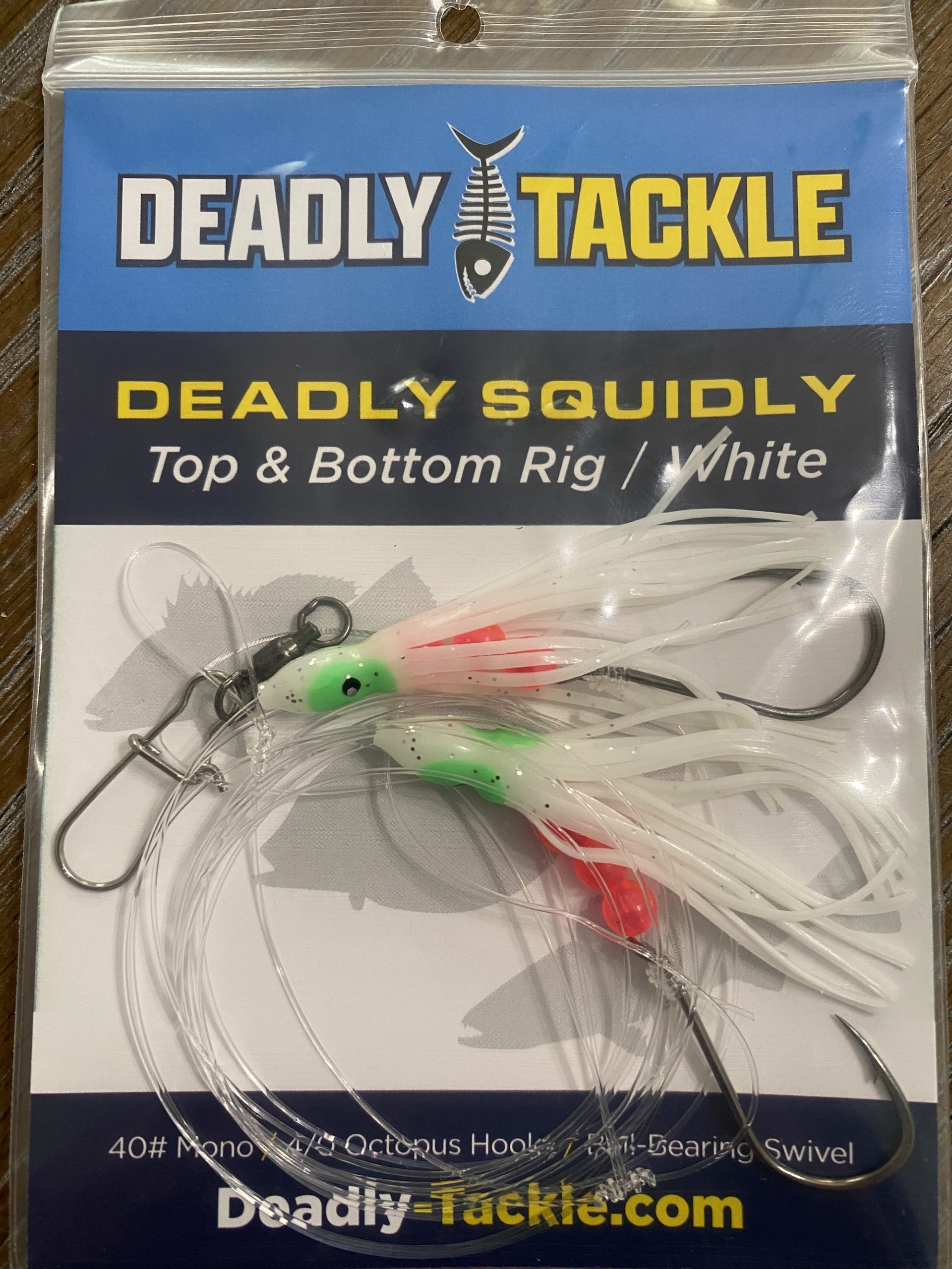 Deadly Tackle White Squidly