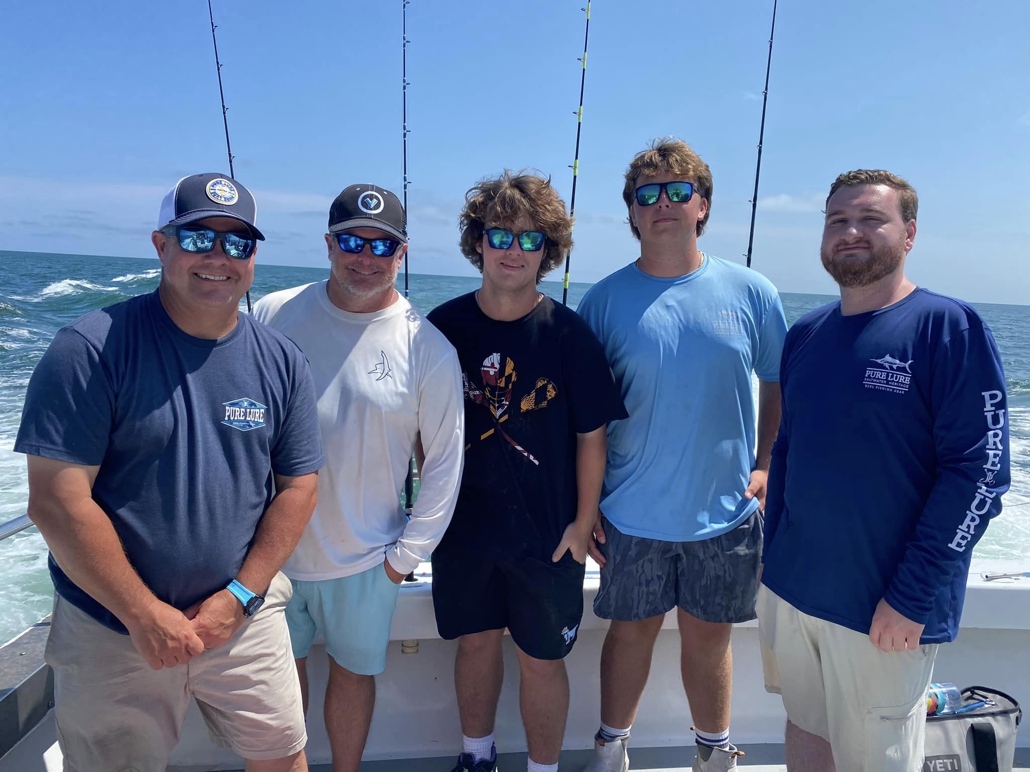 Beautiful Day on the Ocean - Ocean City MD Fishing