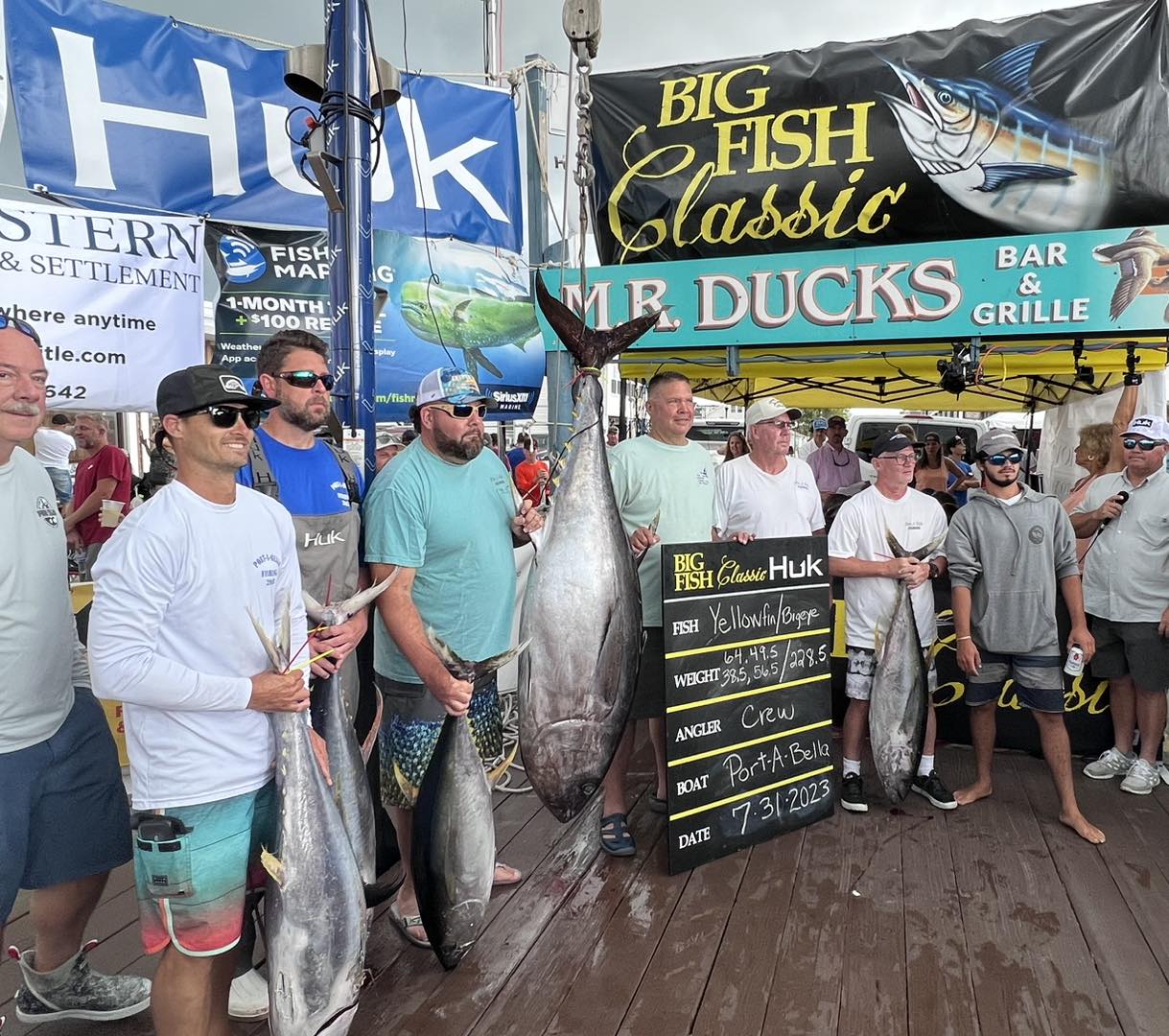 Port-A-Bella Wins 1st Place and $224,000 in 2023 HUK Big Fish Classic