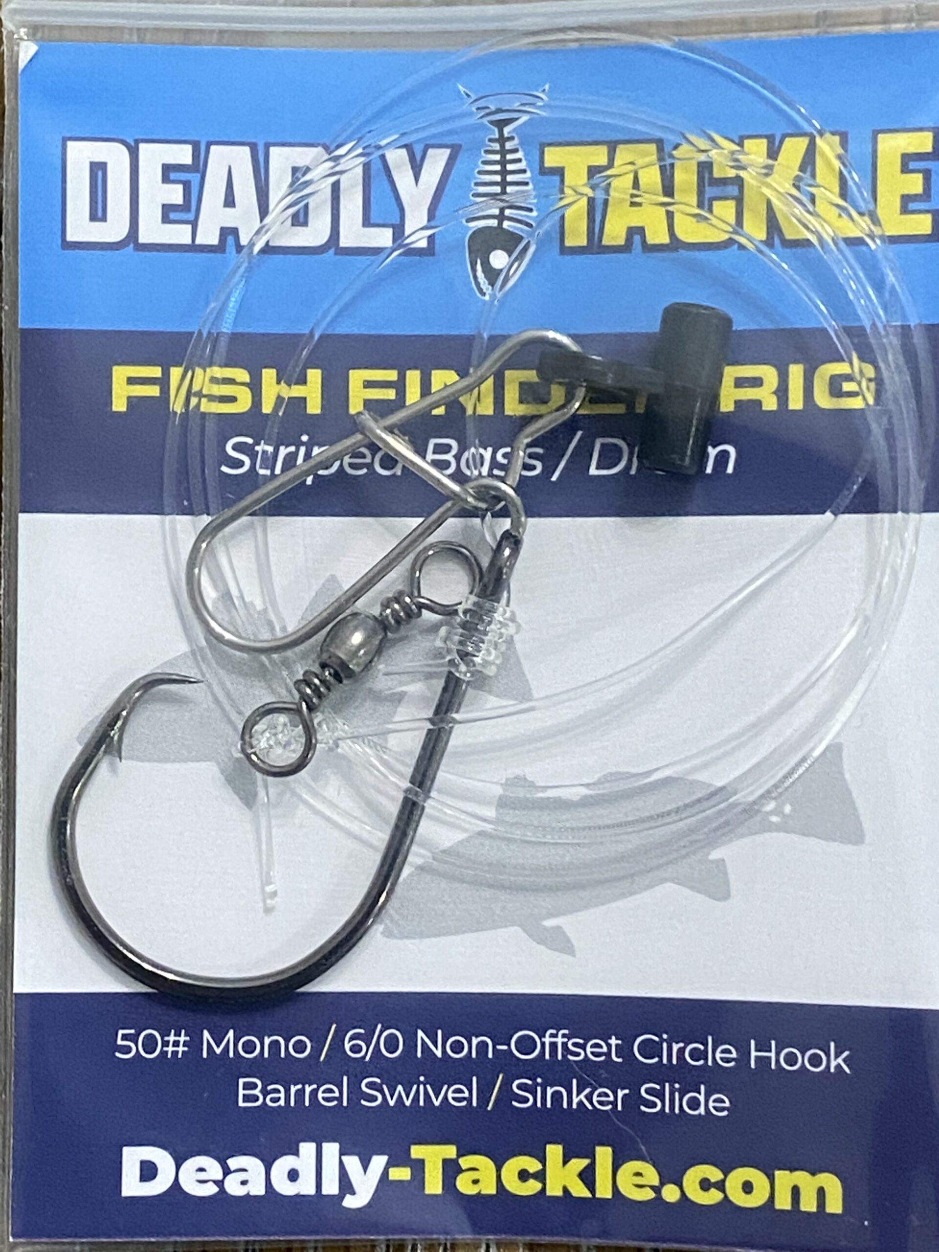 Striped Bass Inline Circle Two Hook Rig
