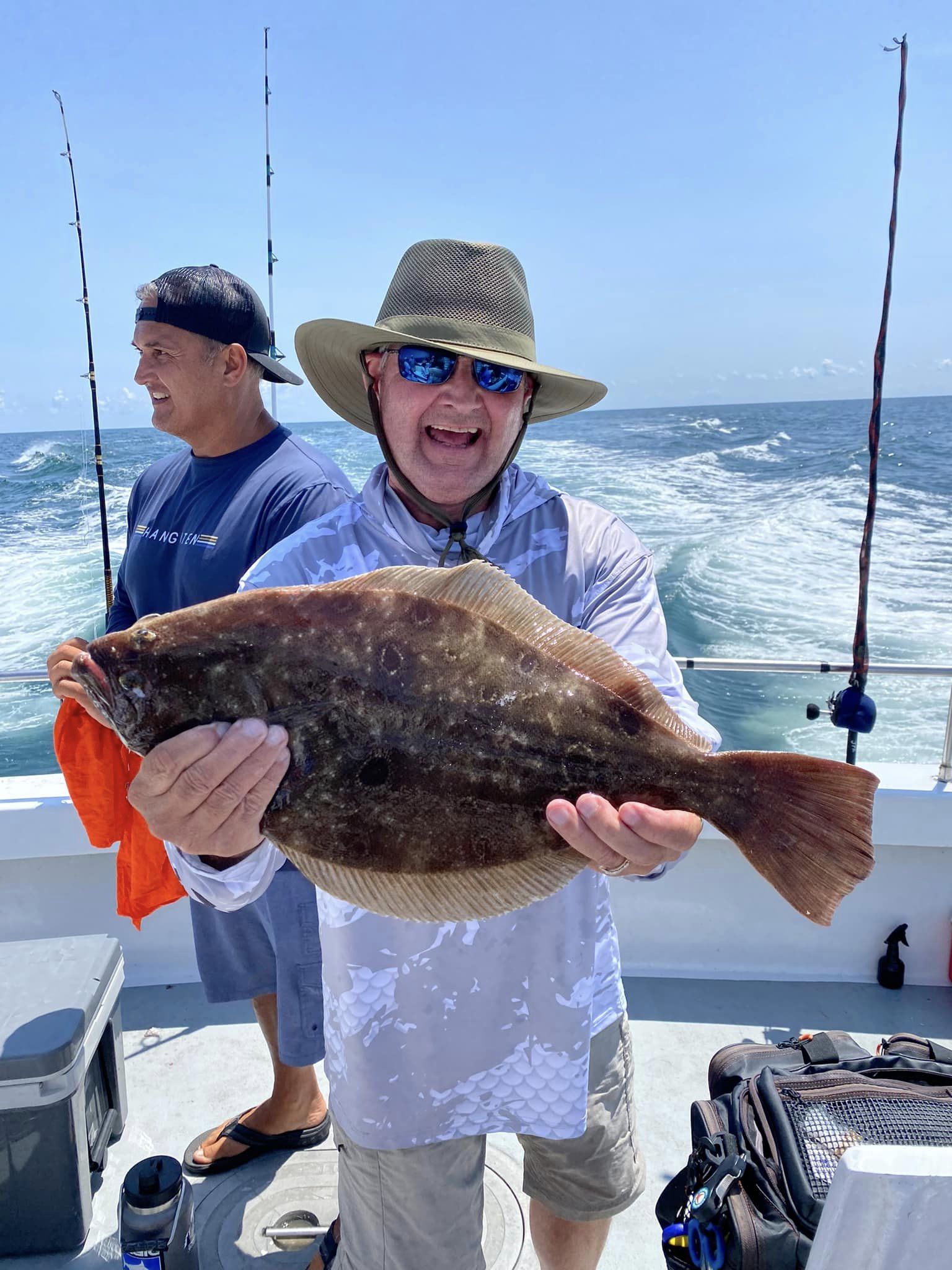 Sea Bass, Flounder and A 200 Pound Bigeye - Ocean City MD Fishing