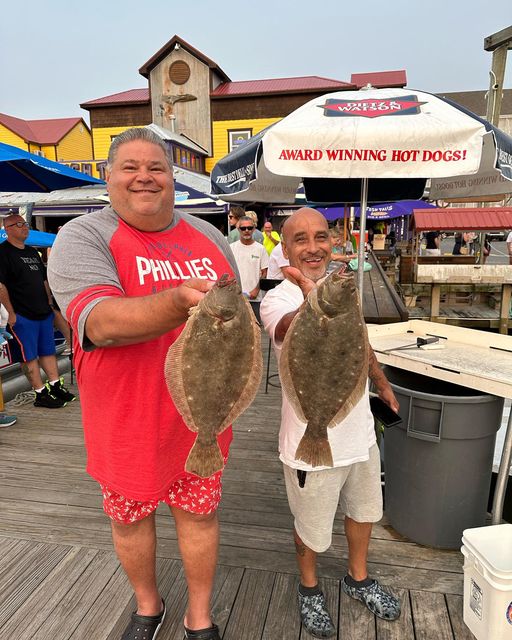 Sea Bass, Flounder and A 200 Pound Bigeye - Ocean City MD Fishing