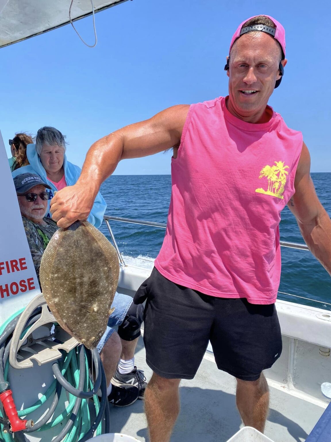 Sea Bass, Flounder and A 200 Pound Bigeye Ocean City MD Fishing